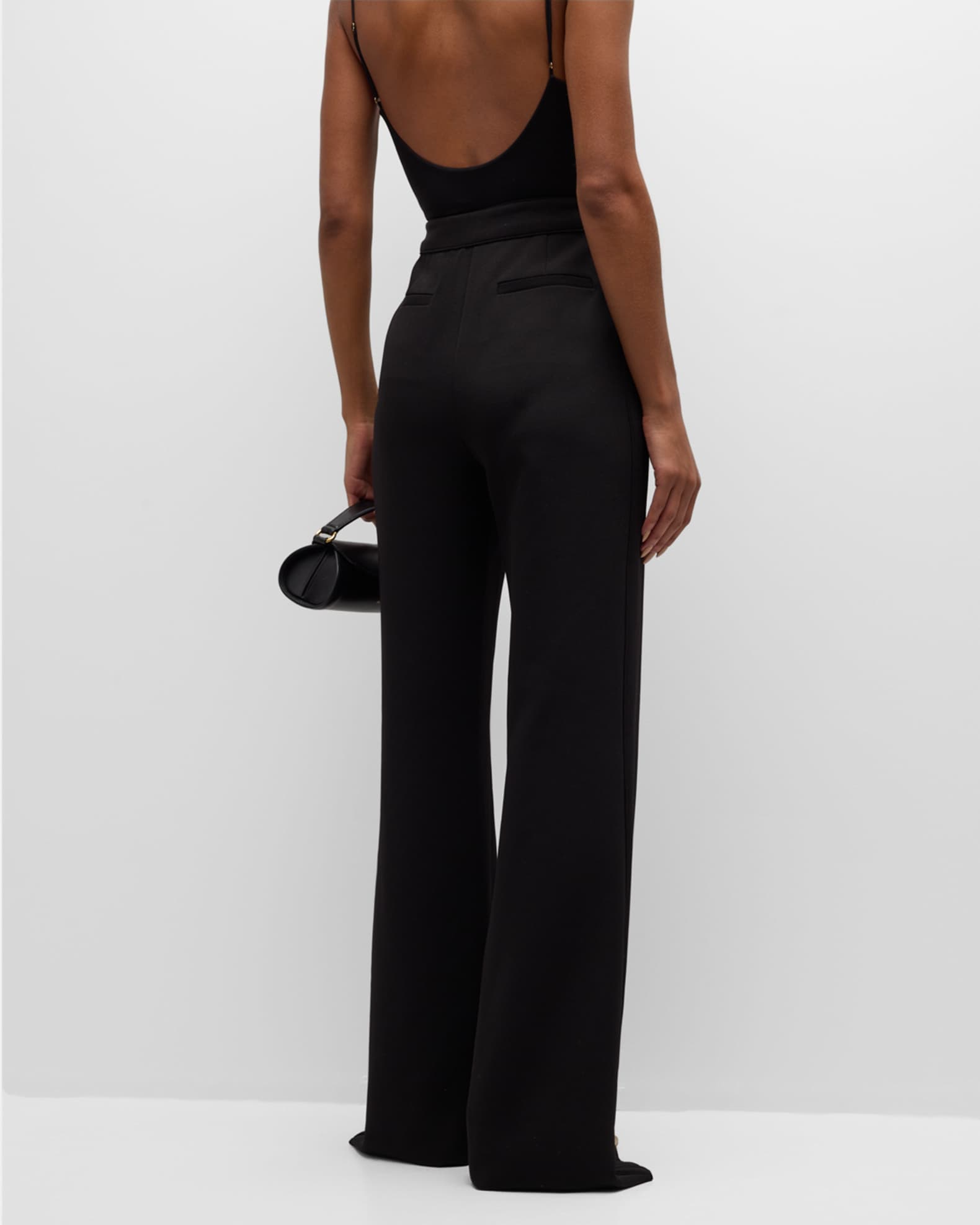 Valentina Stripe Pant - Cocoa