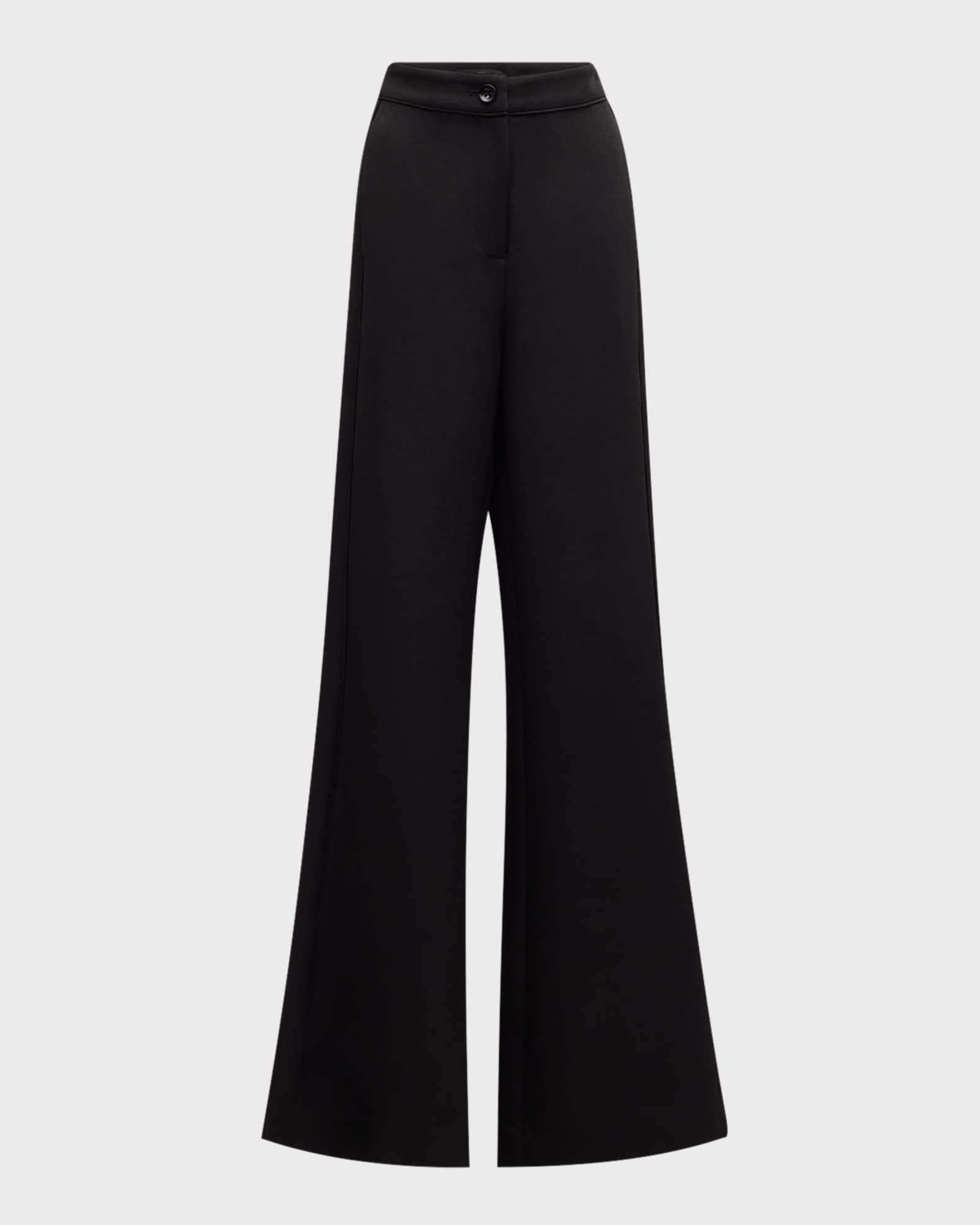 Solara Pleated Wide Leg Trousers - TOCCIN