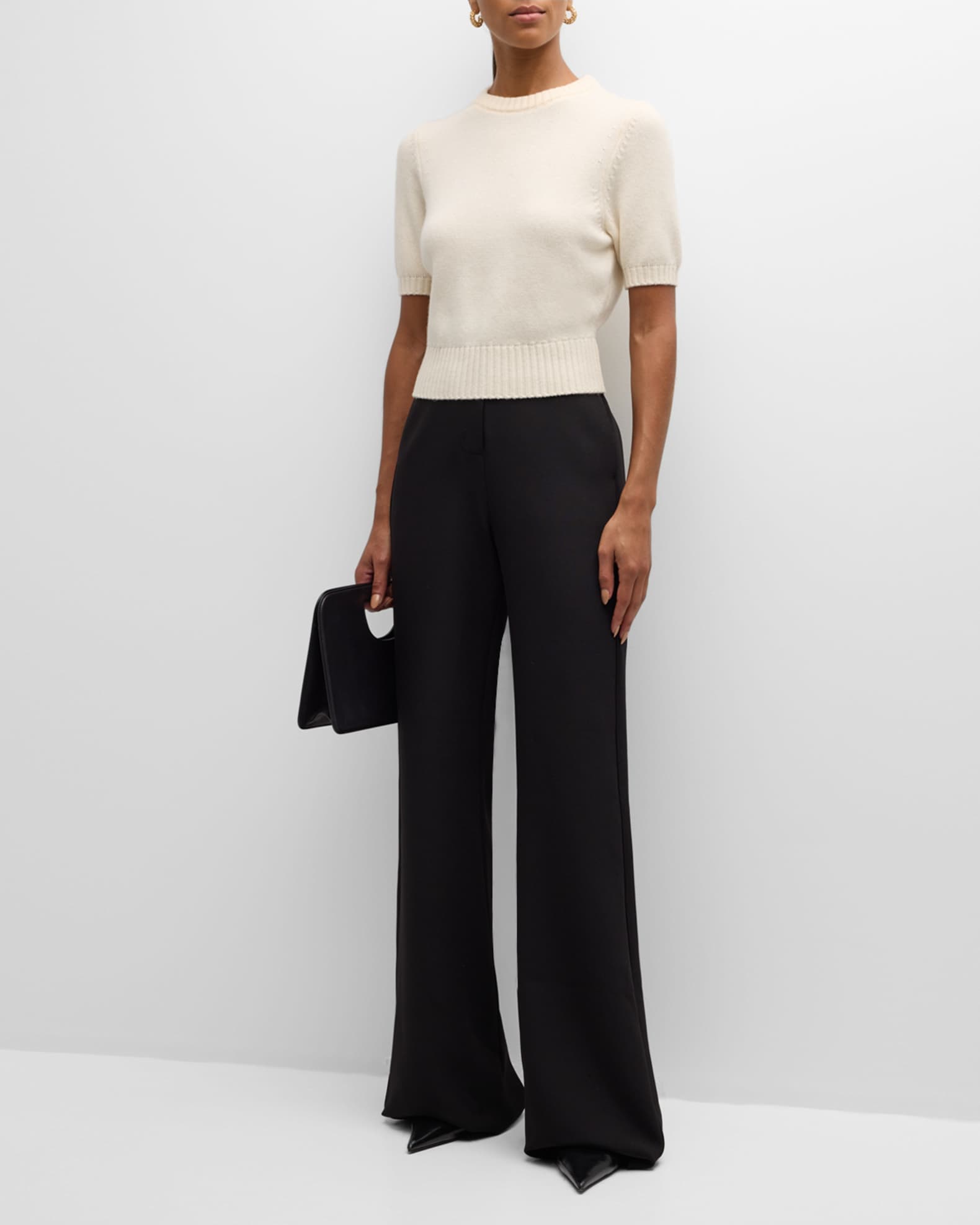 Elsie Short-Sleeve Sweater 1