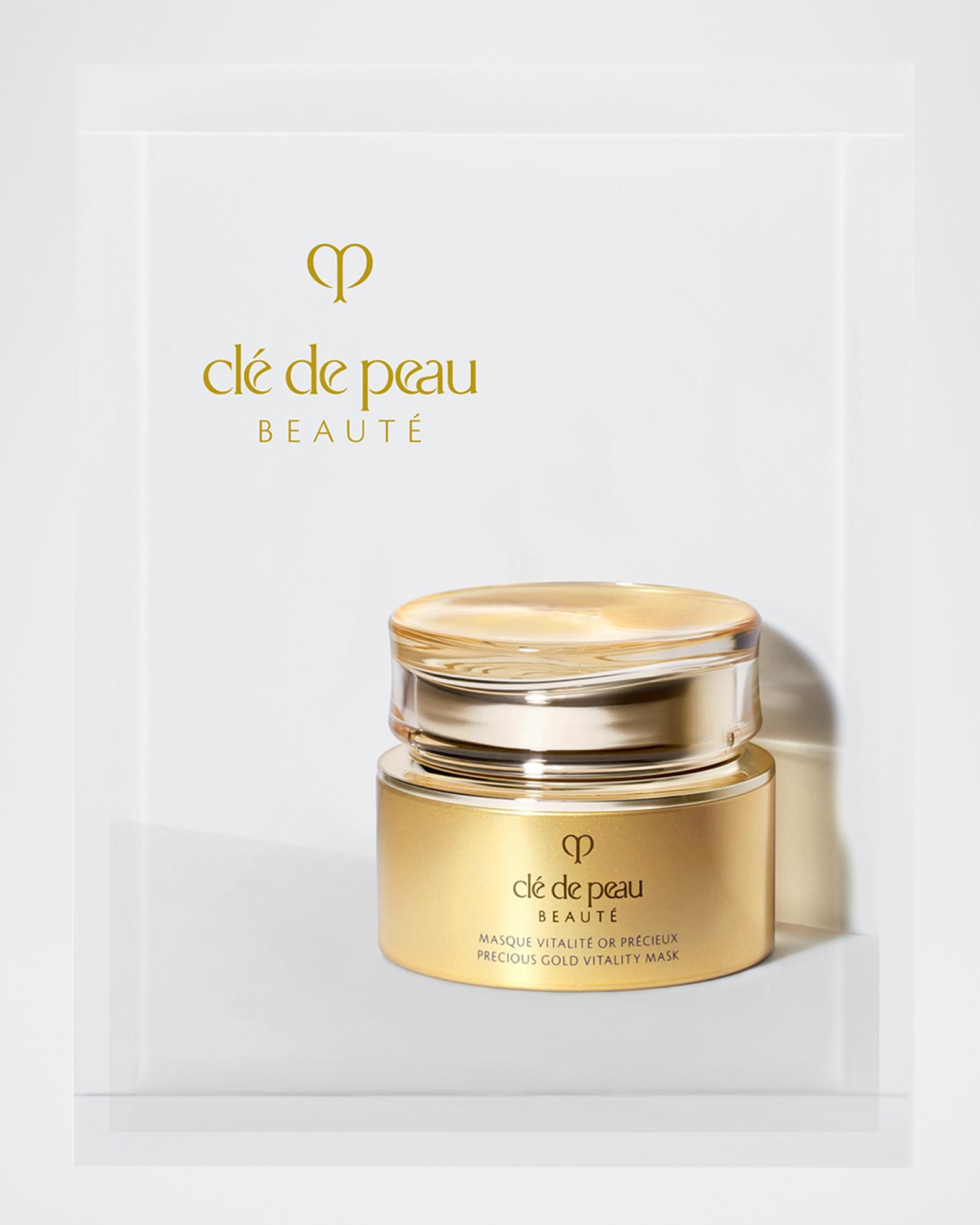 Cle de Peau Beaute Precious Gold Vitality Mask, Yours with Any Cle de ...