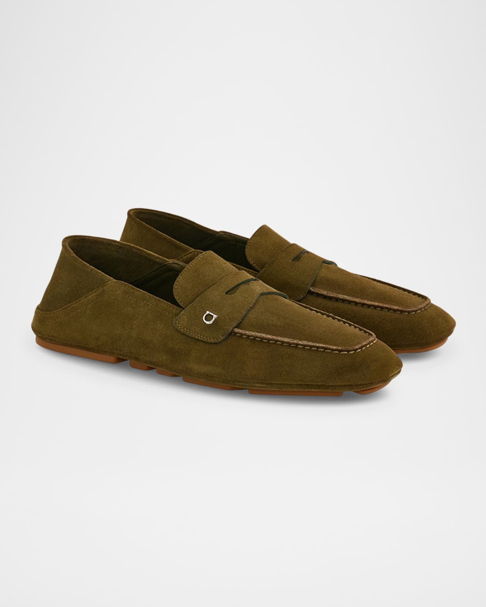 Men's Billion Folding Suede Loafers 1