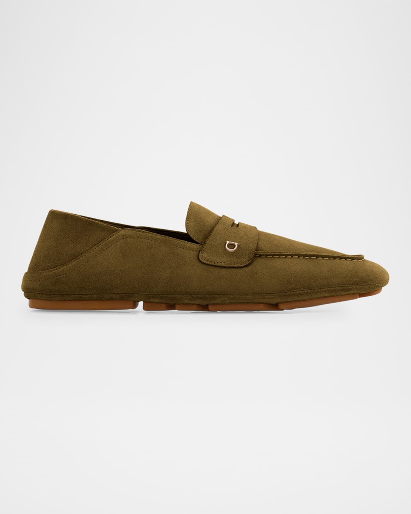 Men's Billion Folding Suede Loafers 0
