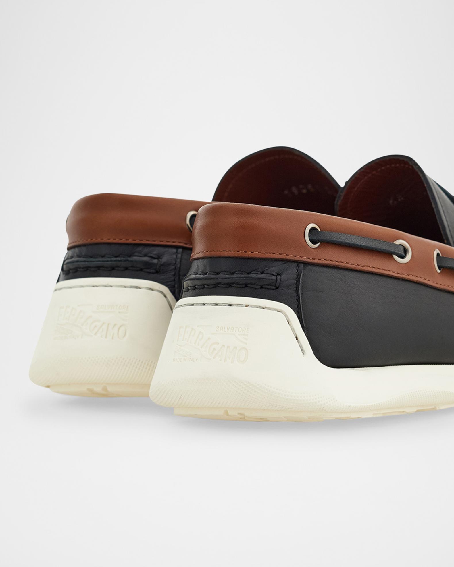 Salvatore Ferragamo Men’s Fury 2.0 Synthetic Loafers/Boat Shoes Salvatore Ferragamo Rubber Casual Shoes for Men for sale | eBay main image 2