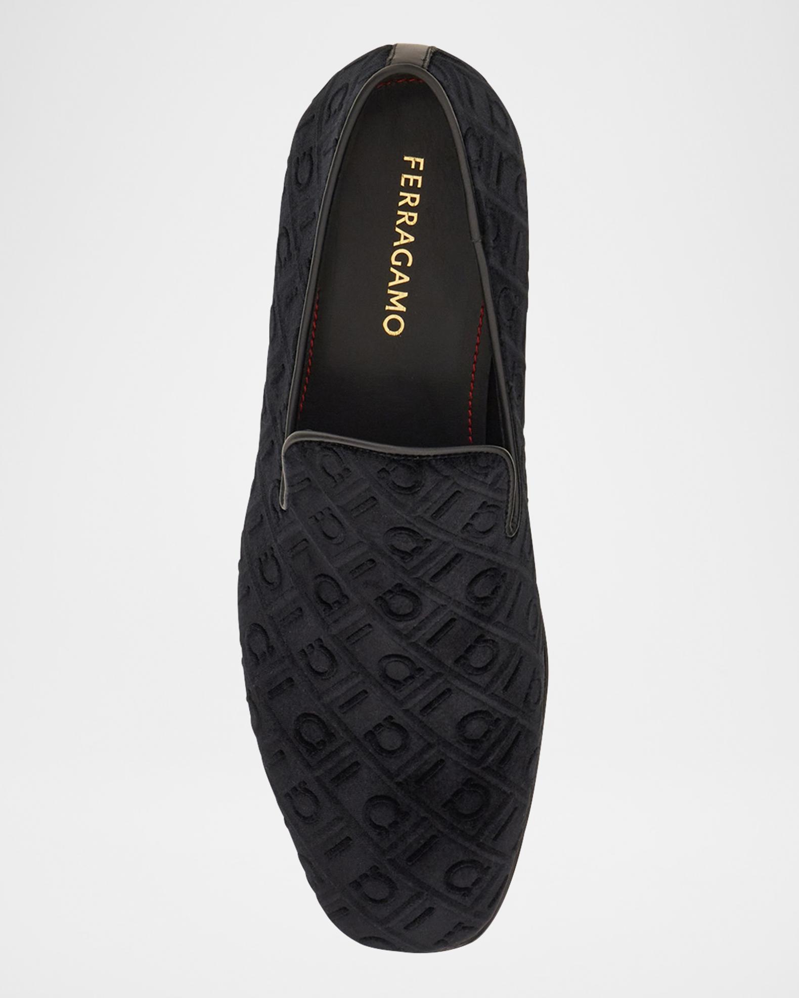 Ferragamo Velvet Slippers Velvet flats Salvatore Ferragamo Burgundy size 42 IT in  main image 2