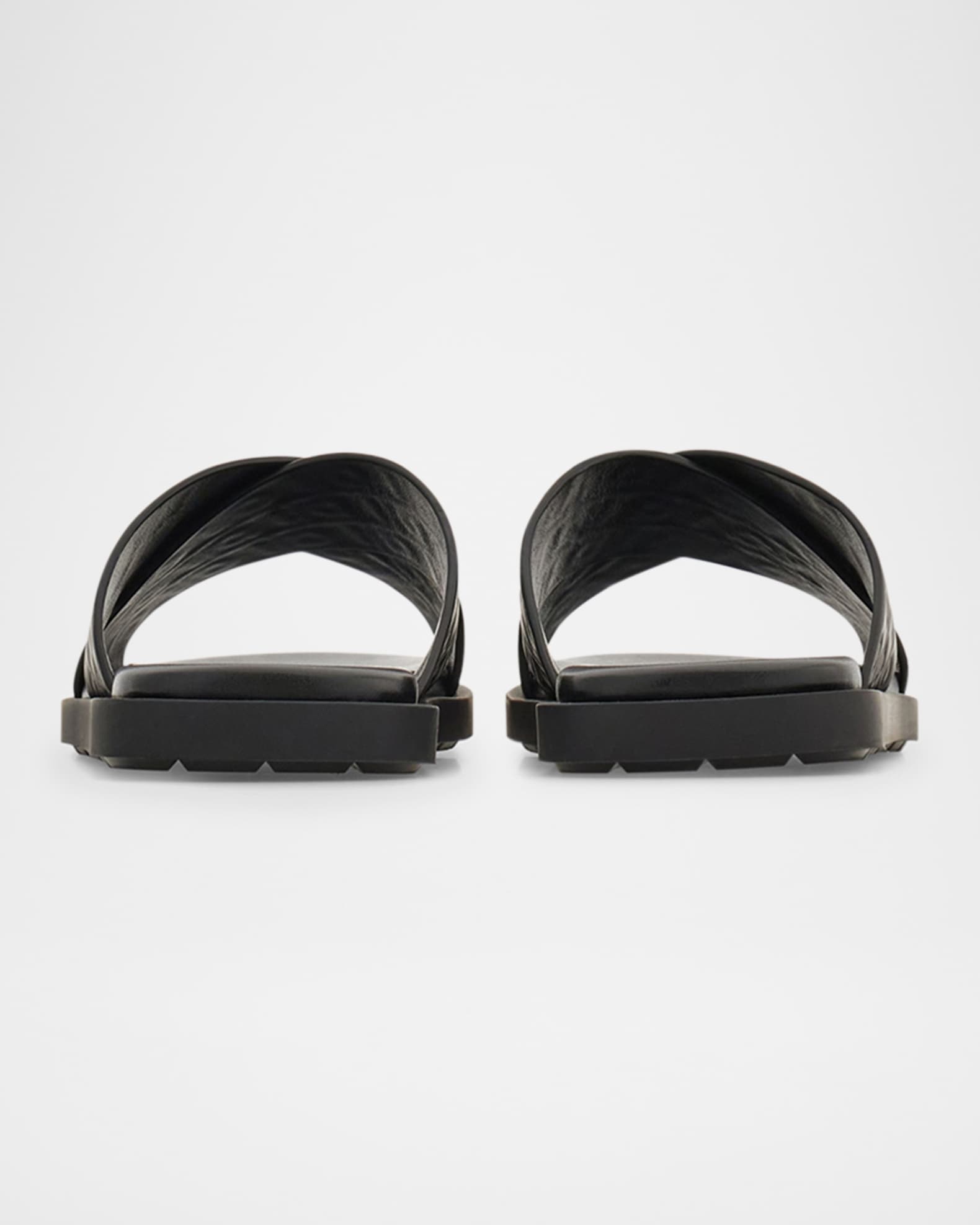 Ferragamo Men's Brise Hug Slide Sandals | Neiman Marcus