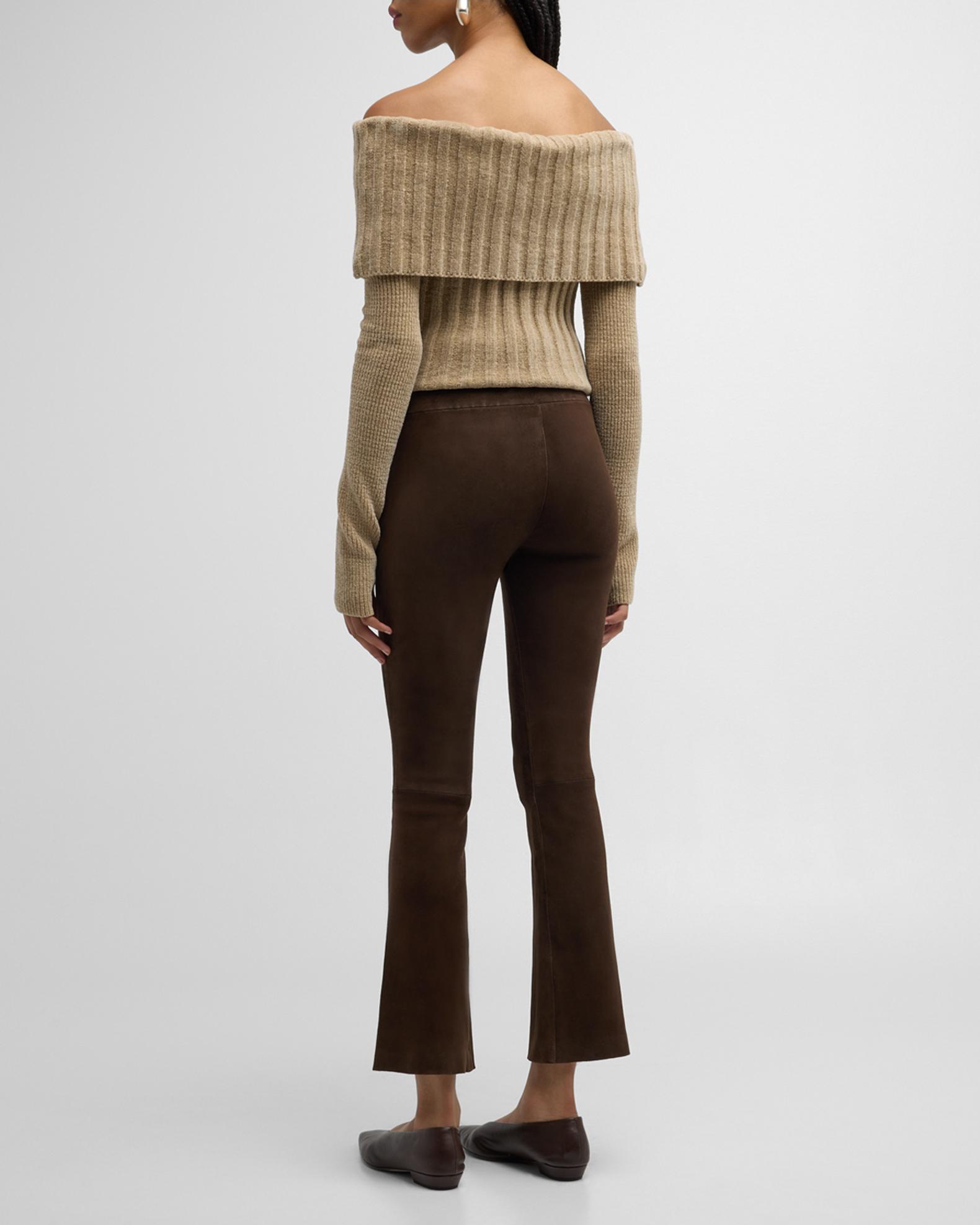 Pantalon Carpenter En Cuir Rouge Cerise SPRWMN - Taille S Neuf Avec étiquettes