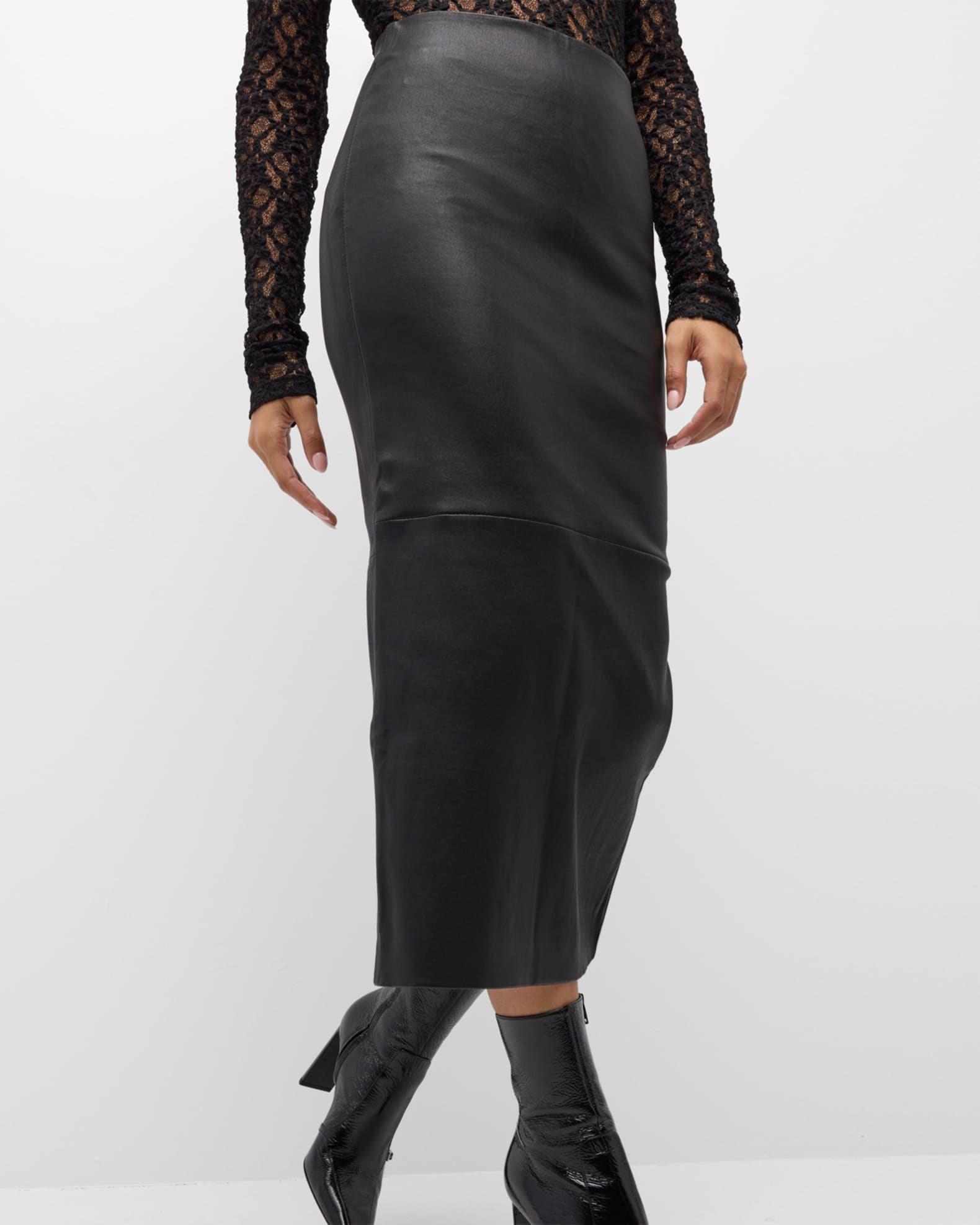 SPRWMN | MIA SKIRT | CHARCOAL GREY