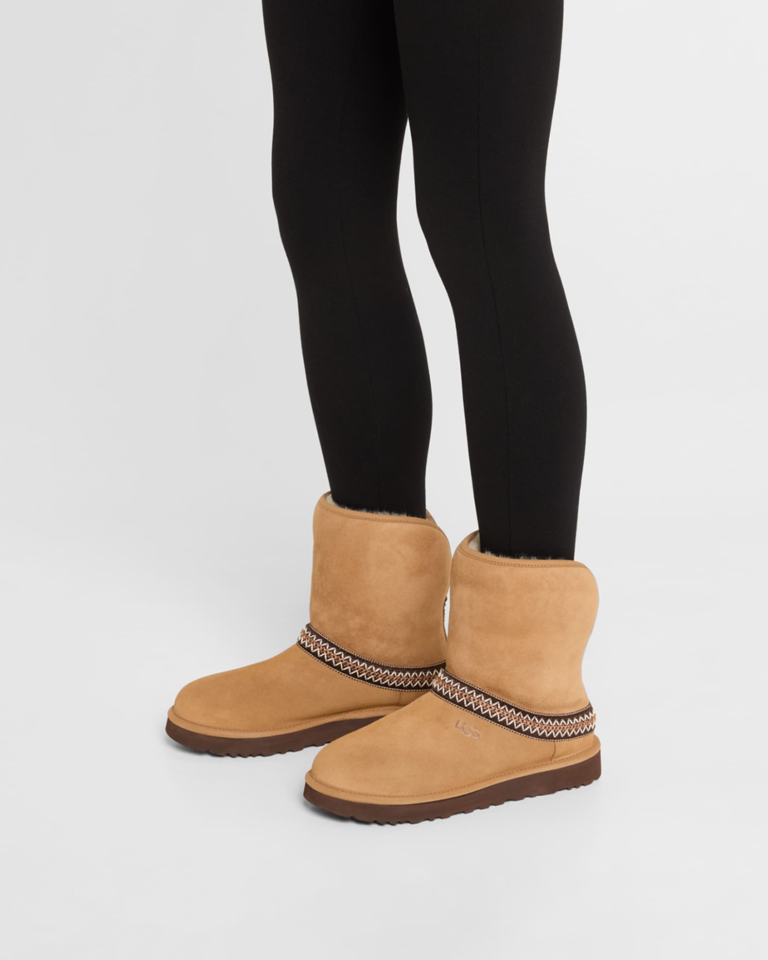 UGG Crescent Suede Short Classic Boots Neiman Marcus