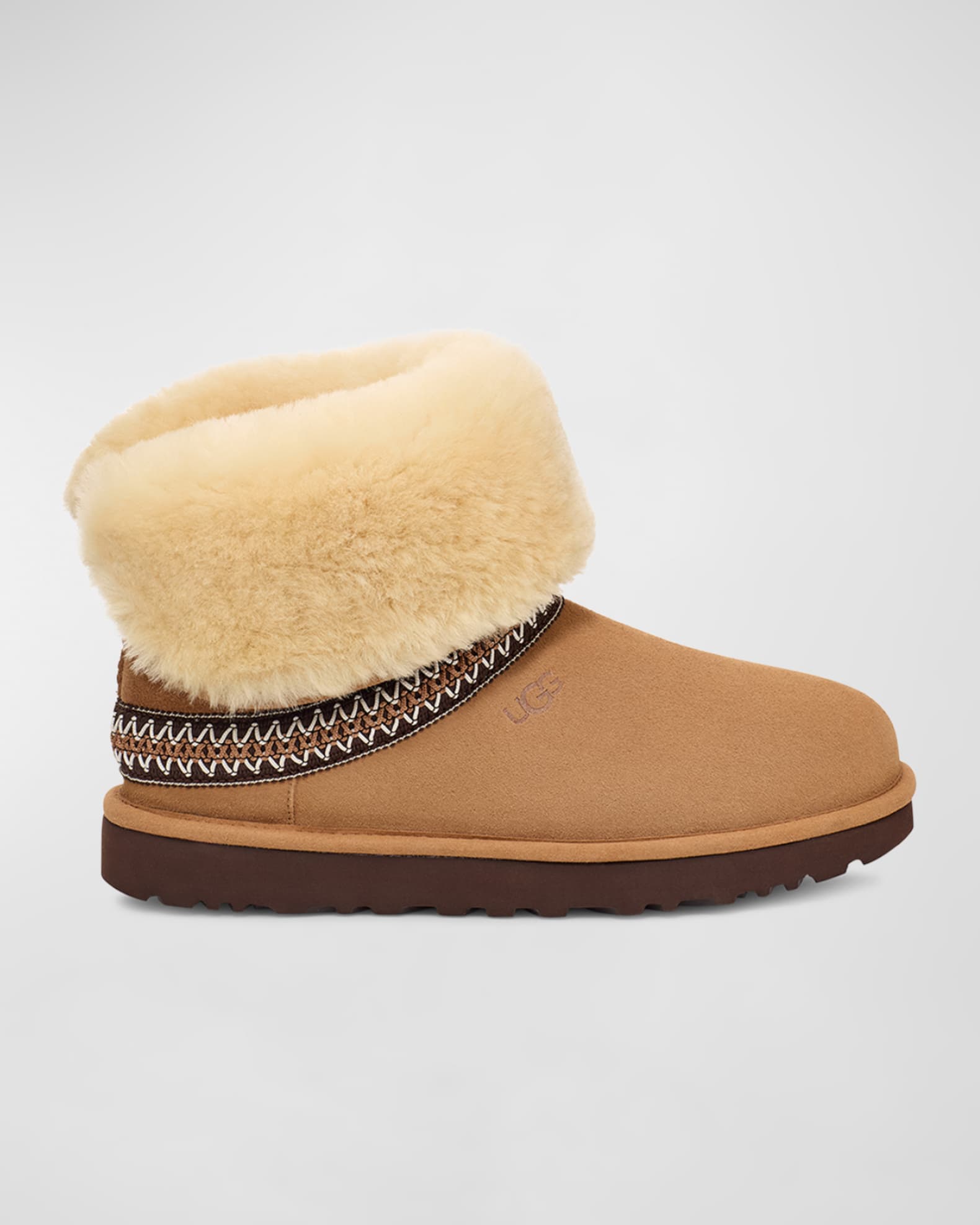 Women s Ugg Classic Short Crescent Chestnut 8