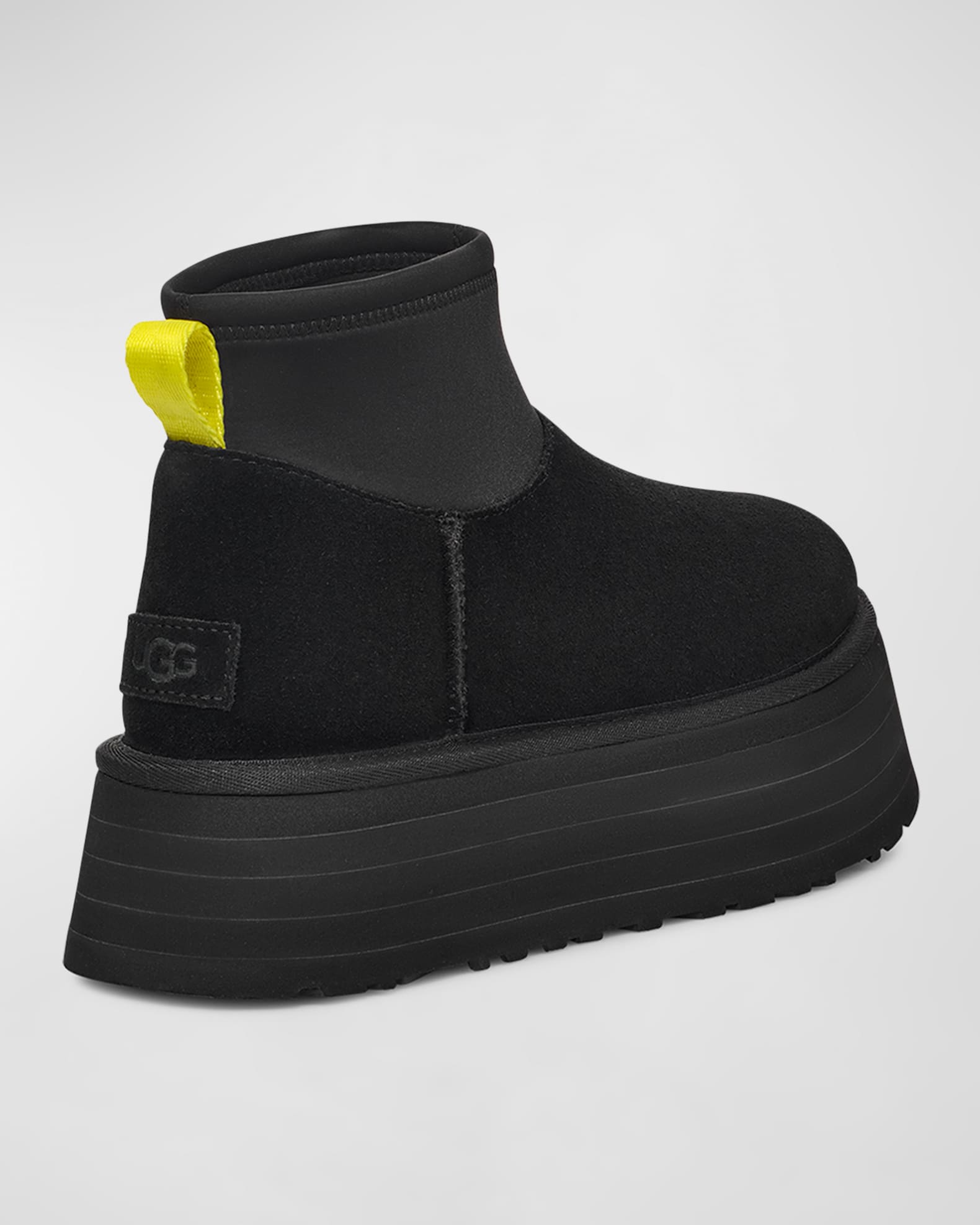 靴 UGG W CLASSIC MINI DIPPER UGG Classic Mini Dipper Cozy Ankle Boots | Neiman Marcus