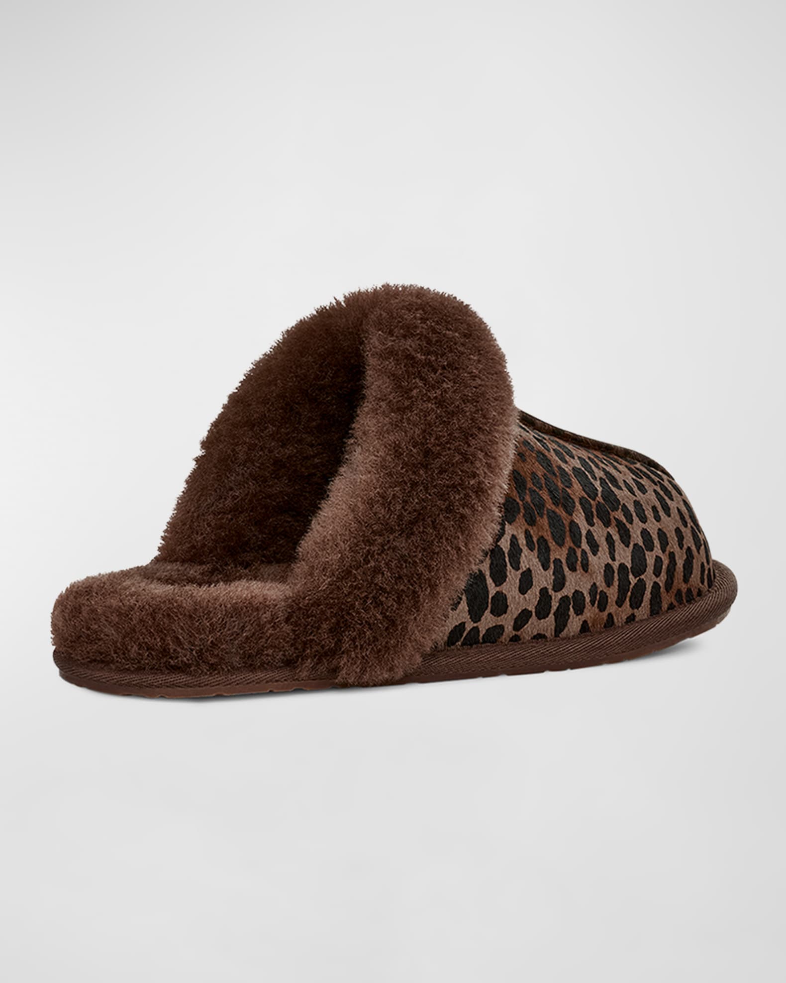 Scuffette Leopard Cozy Slippers