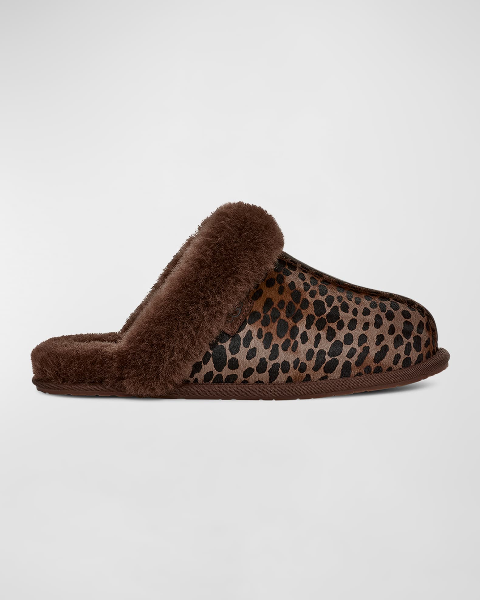 Ugg scuffette slippers leopard hotsell