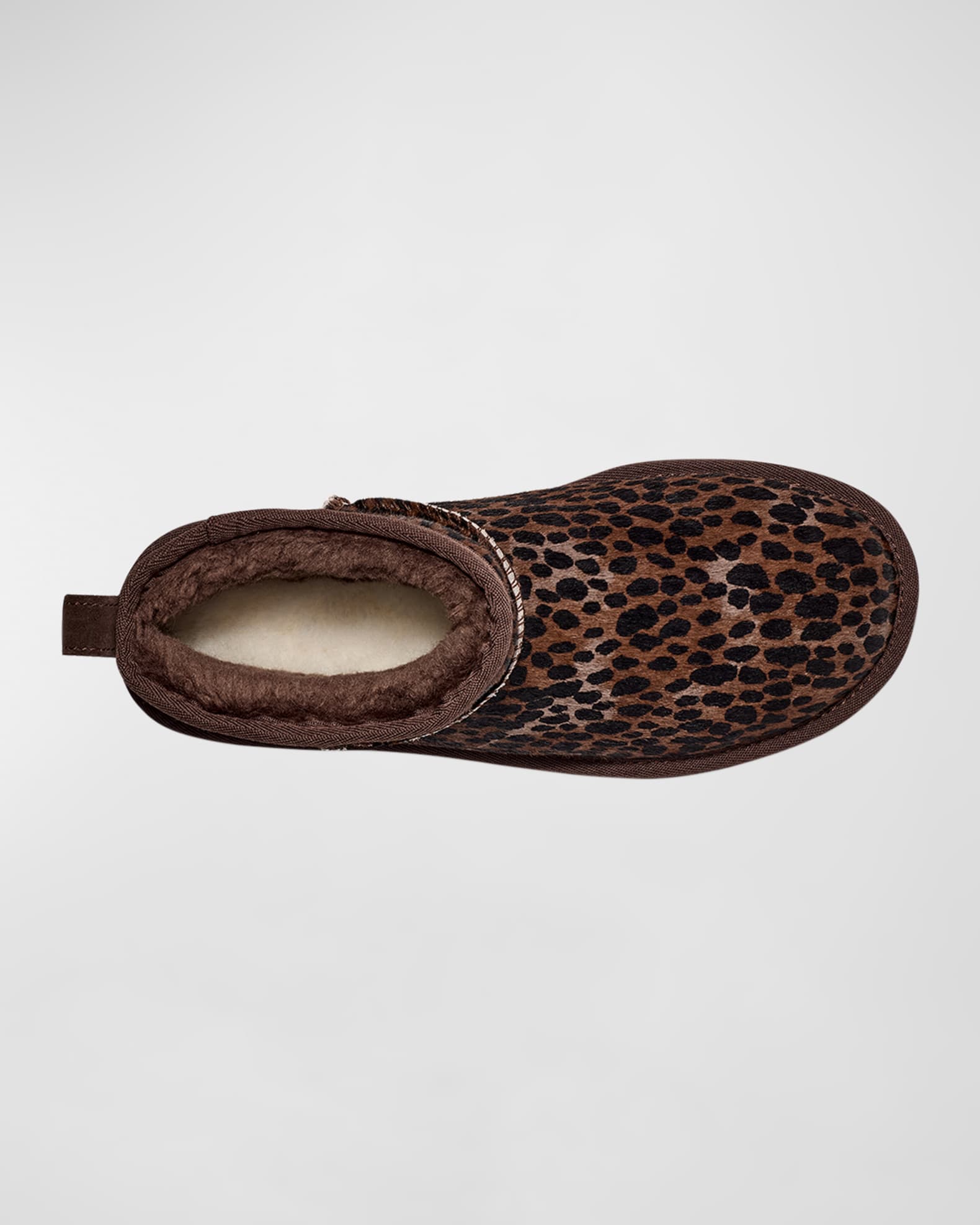 UGG Classic Ultra Mini Leopard Ankle Boots Neiman Marcus