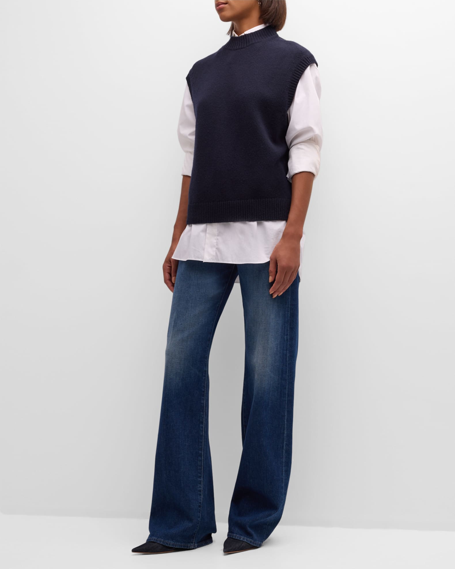 TWP Merritt Cashmere Vest | Neiman Marcus