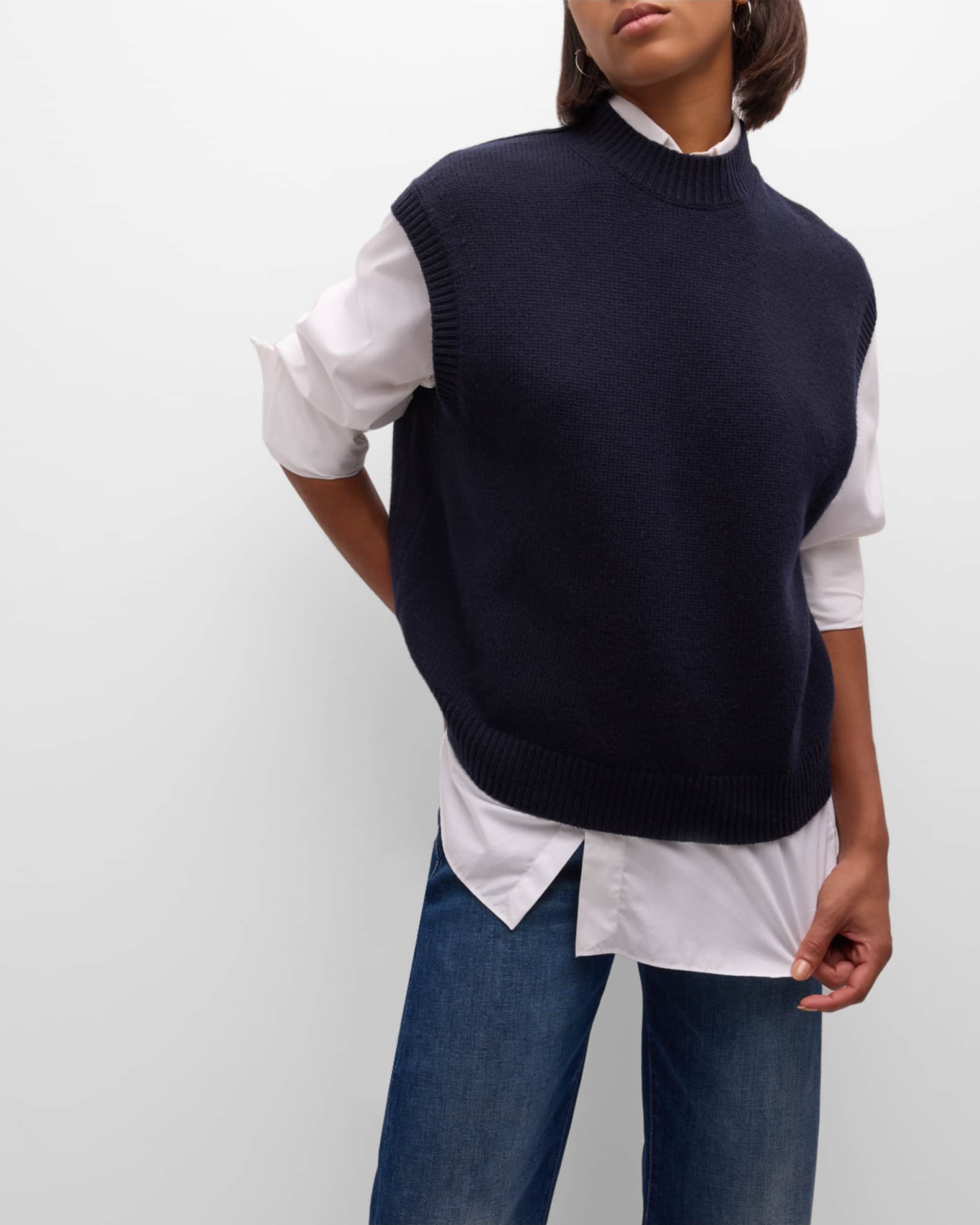 TWP Merritt Cashmere Vest | Neiman Marcus