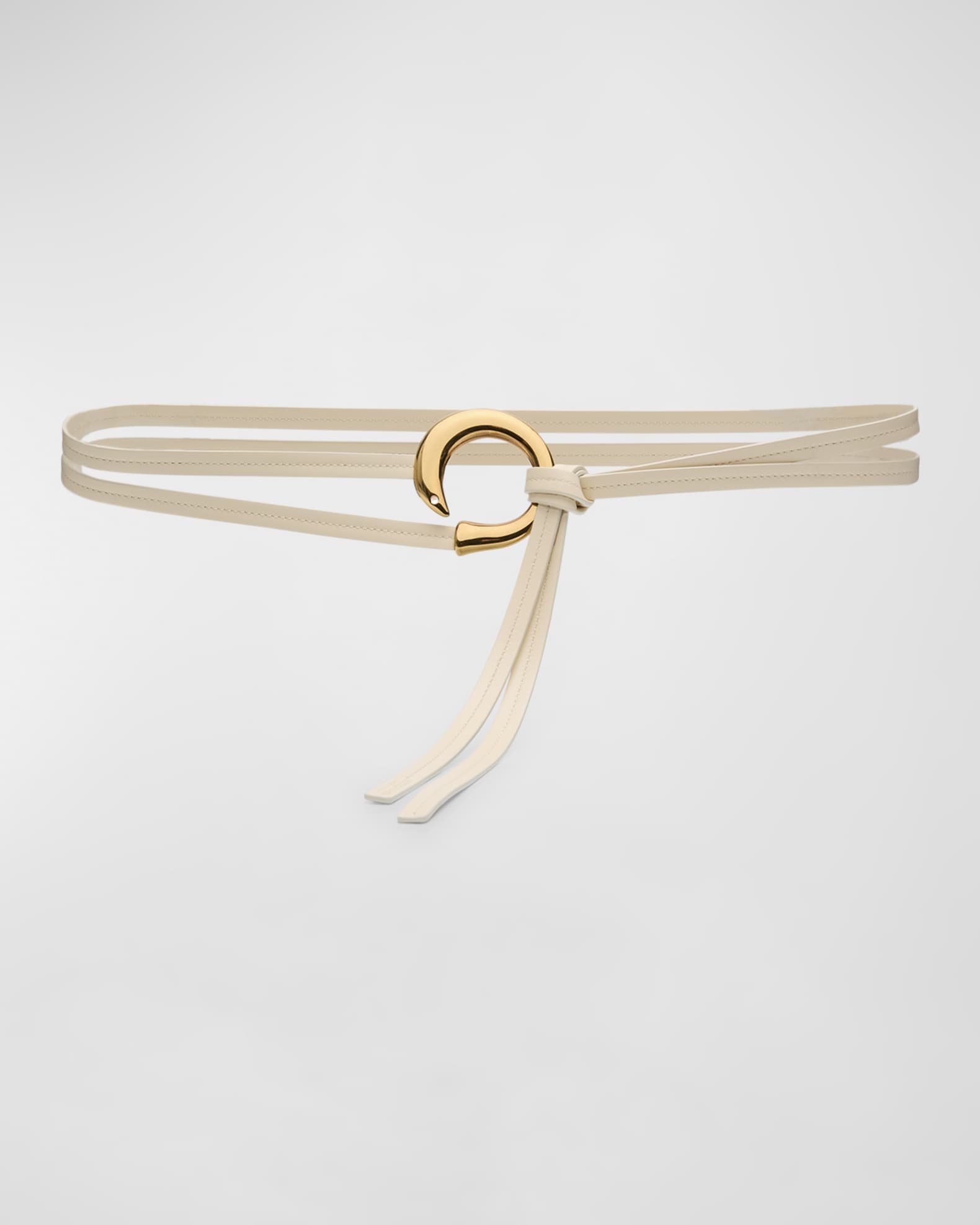 Bottega Veneta Cintura Leather Wrap Belt | Neiman Marcus