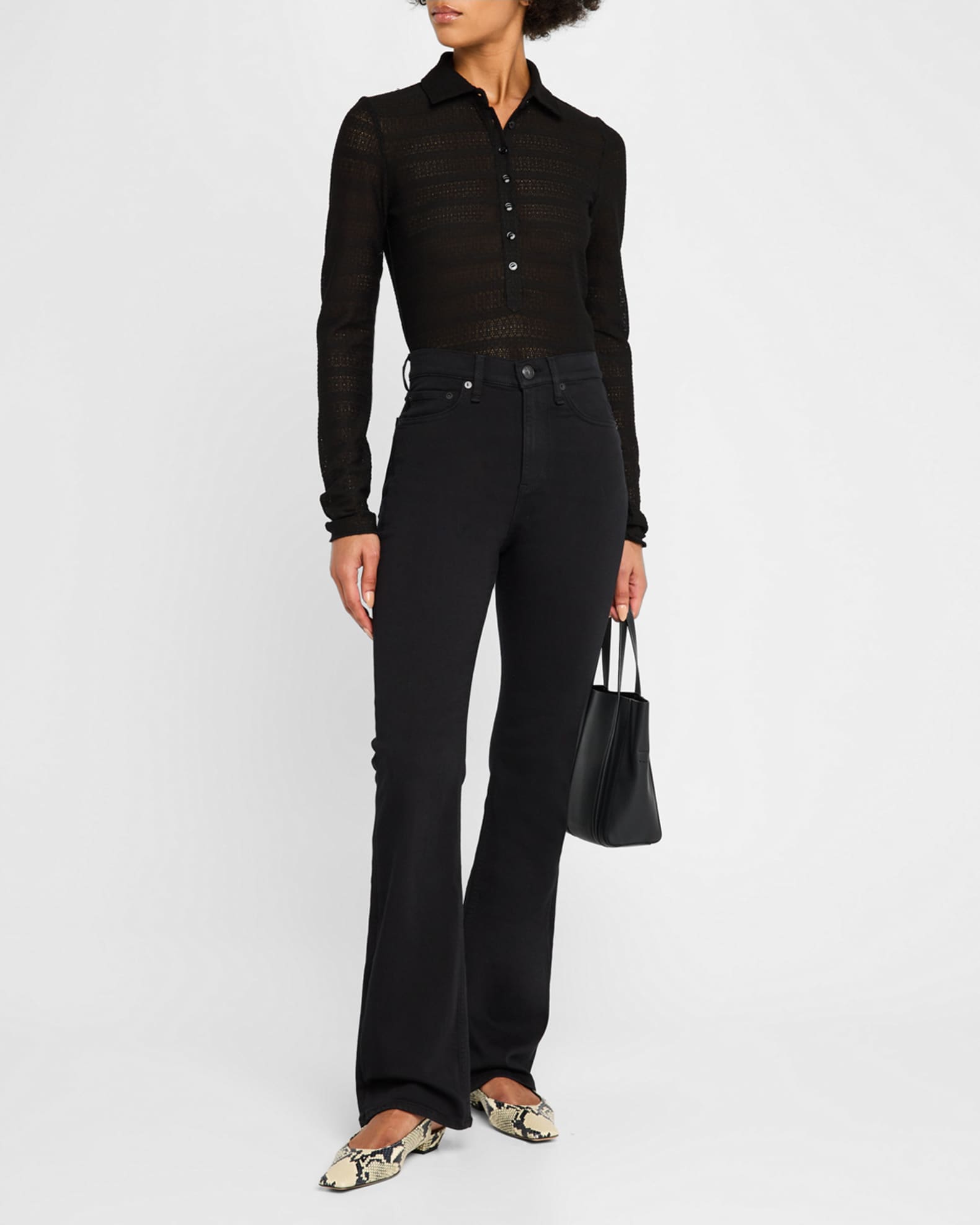 Flexi Peyton High-Rise Bootcut Jeans 1