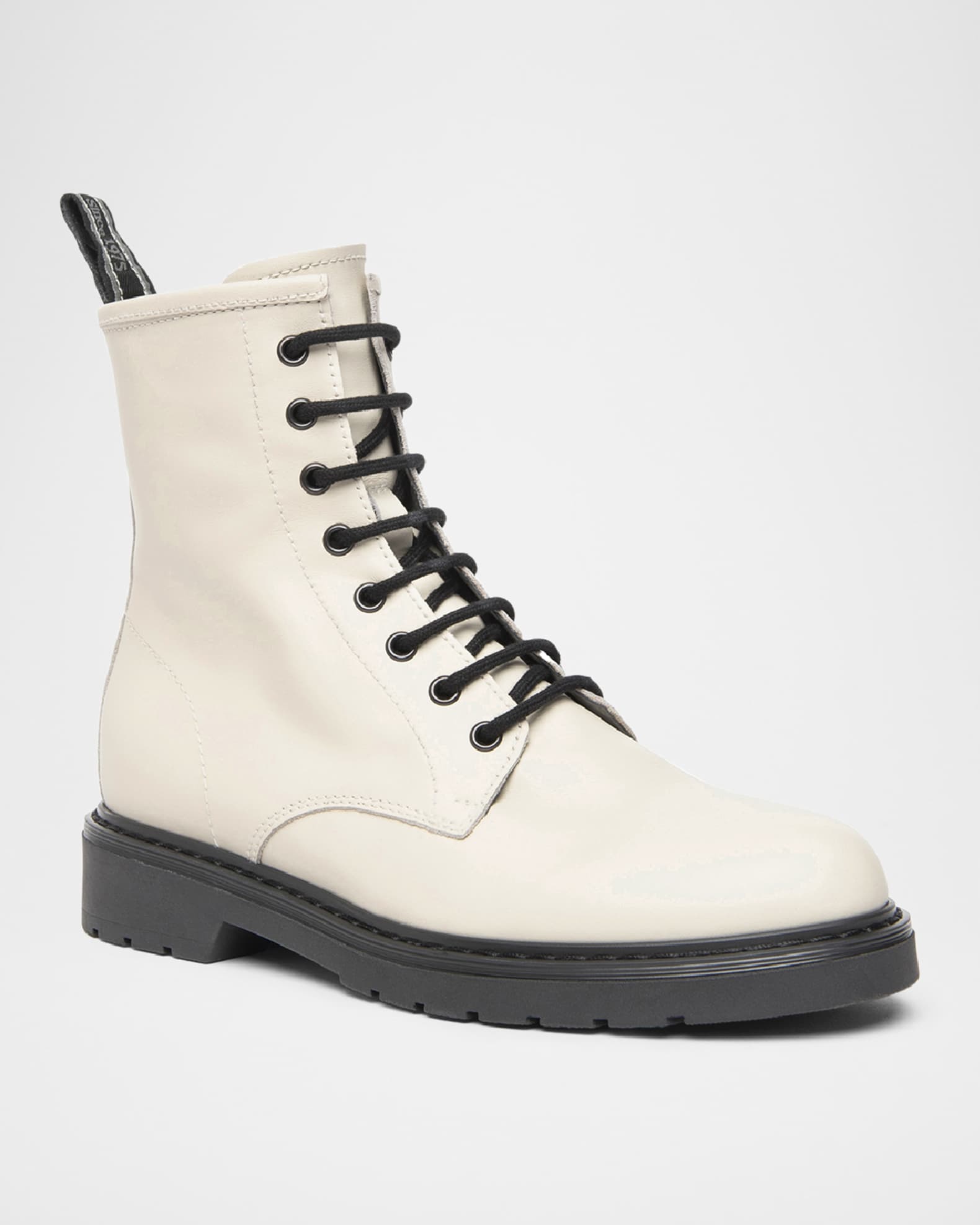 Clean Leather Combat Booties 1