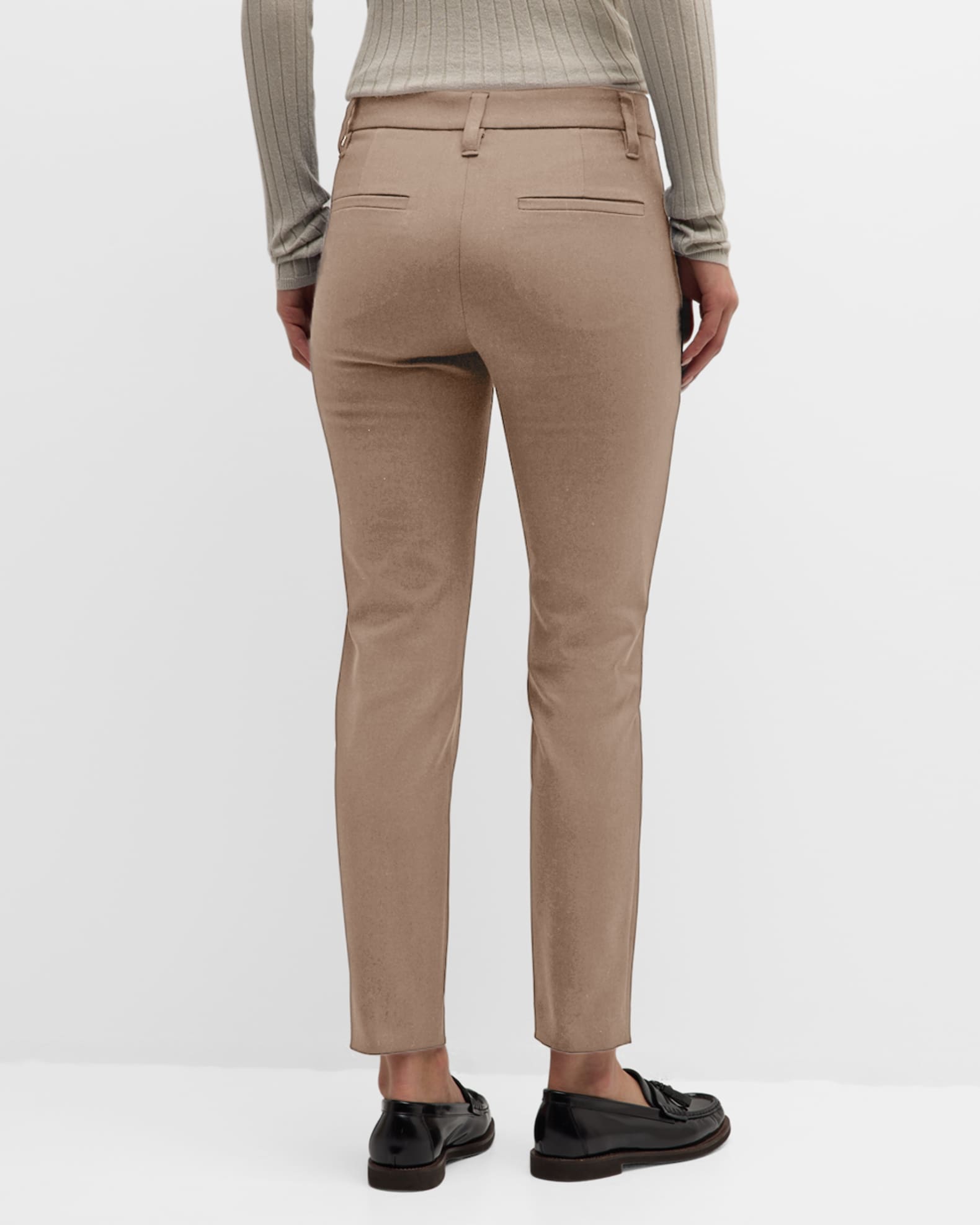 Slim fit cropped pants hot sale