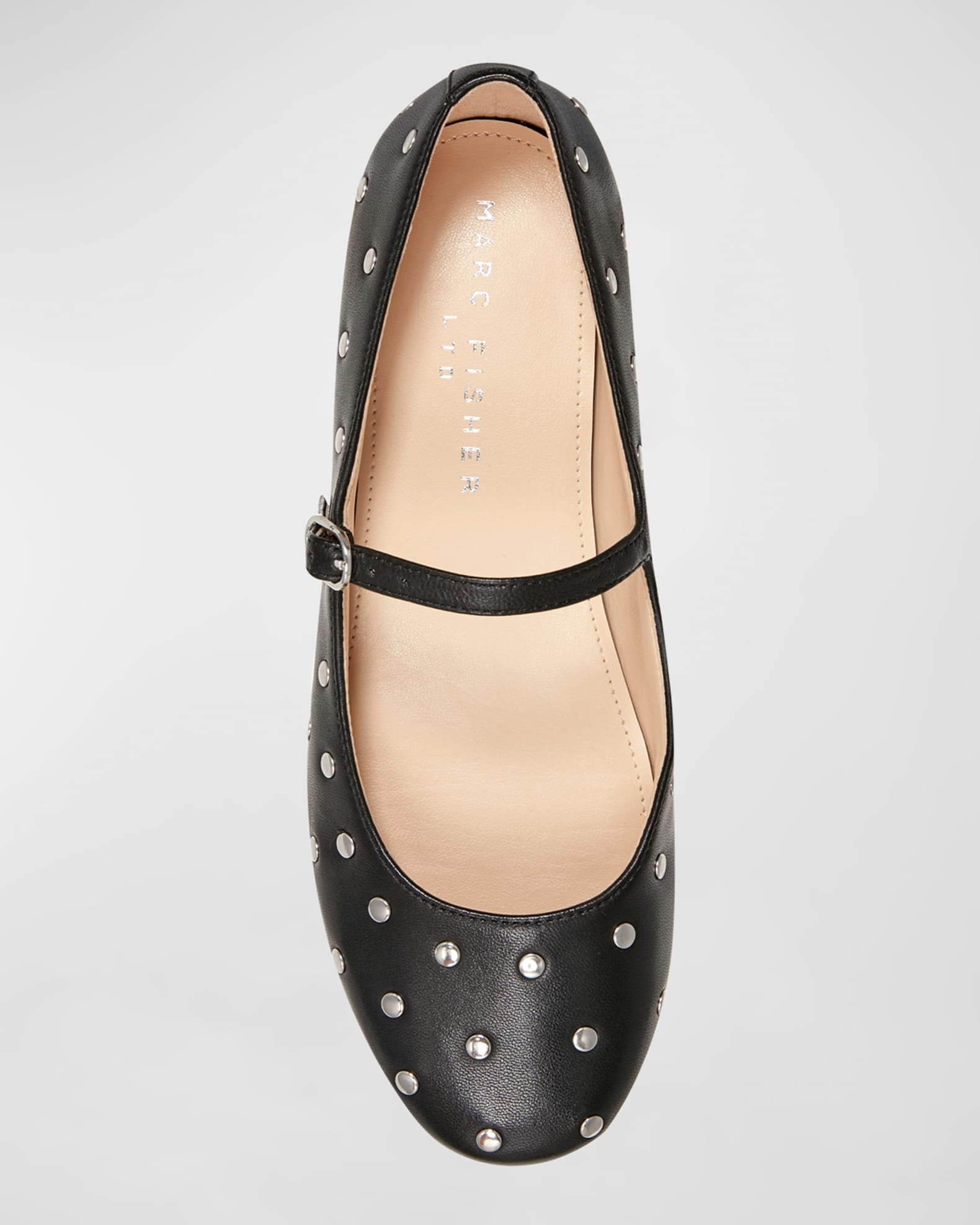 Marc fisher studded flats top