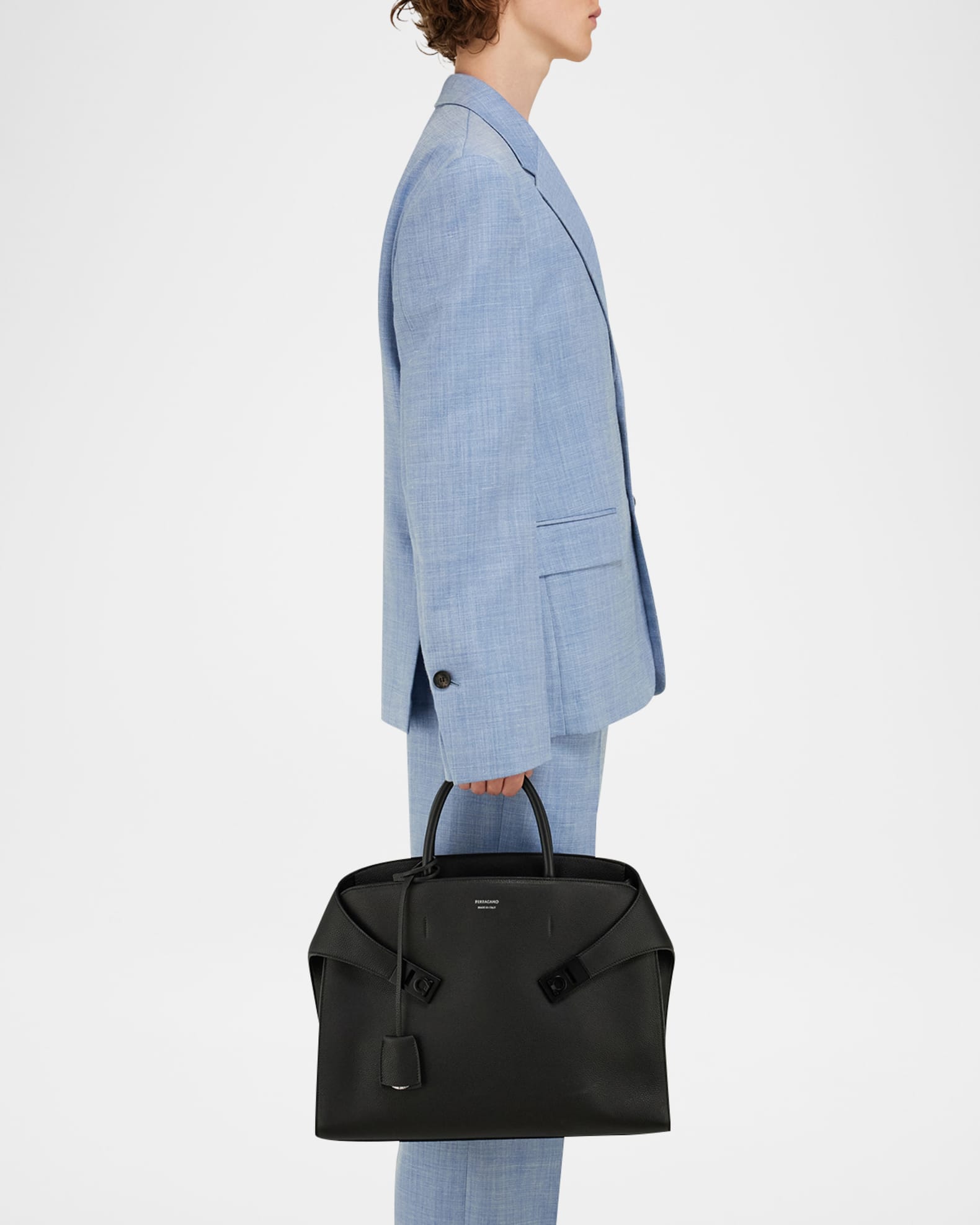 Men's Hug Leather Briefcase 1