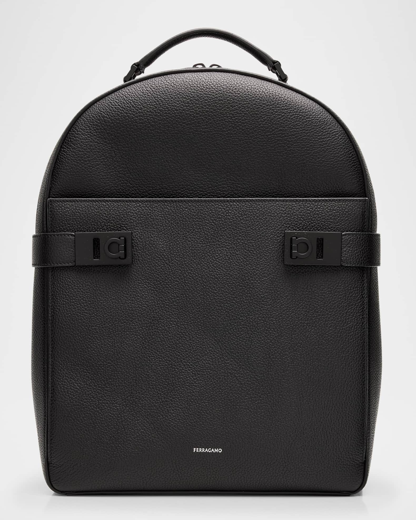 Men's Twins Leather Backpack 0