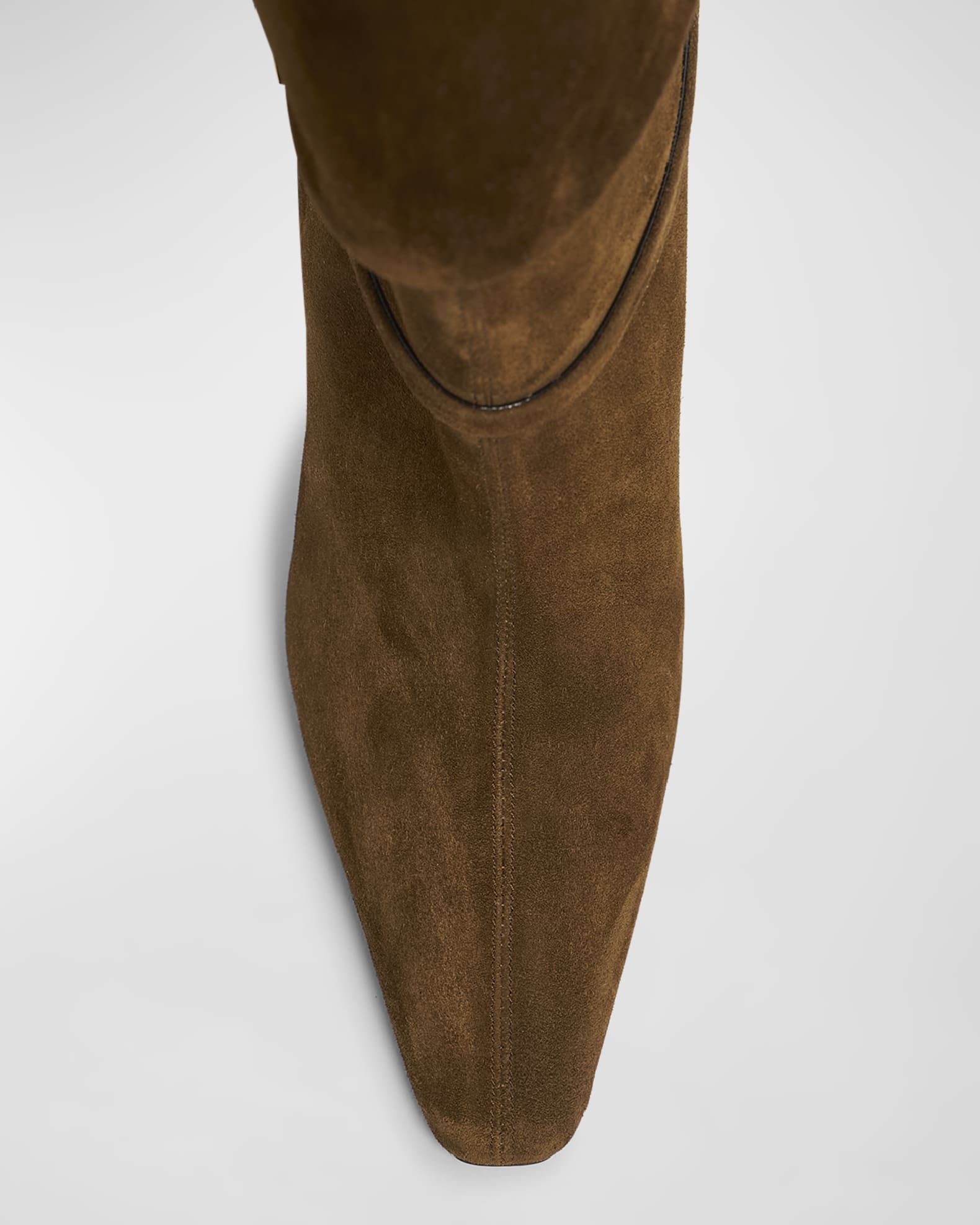 Ysl brown suede boots outlet