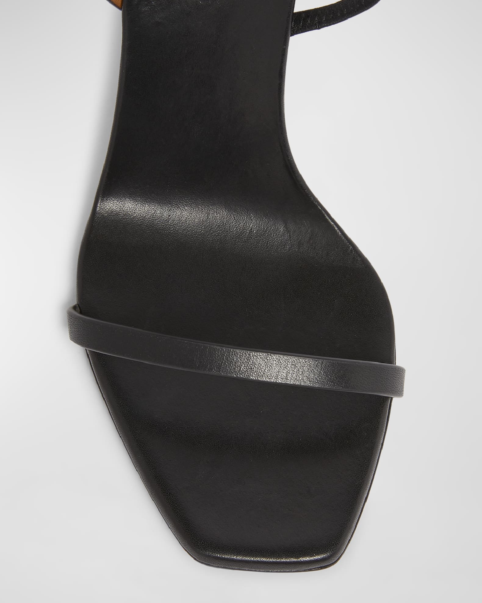 Saint Laurent Opyum Bicolor YSL Heel Slide Sandals Neiman Marcus