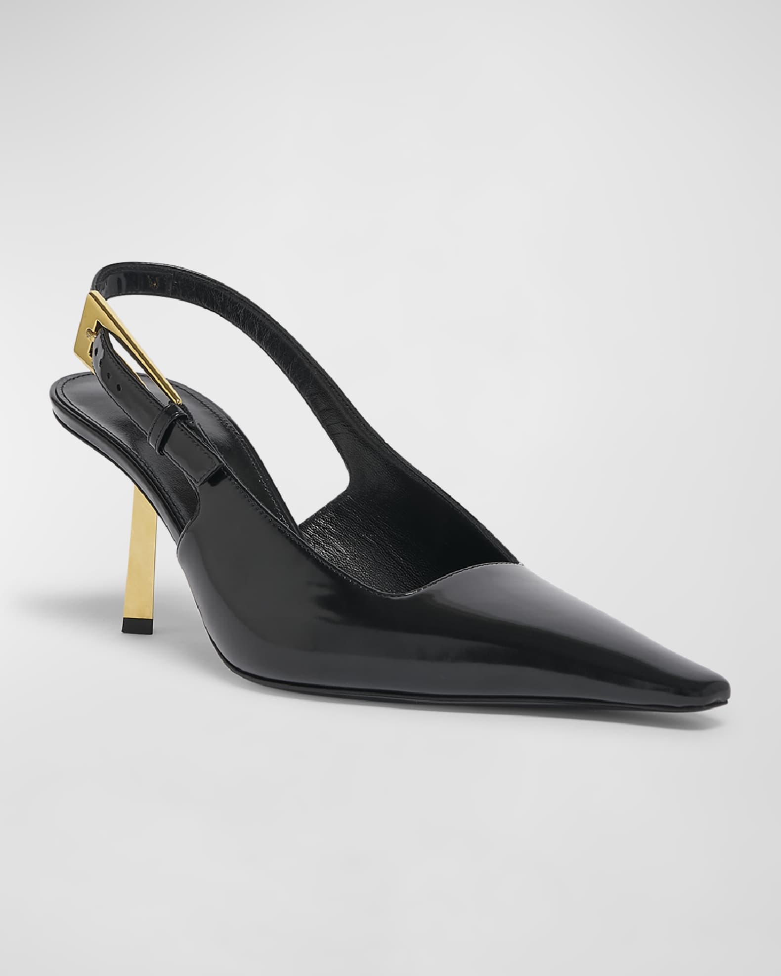 Lee Slingback Buckle Pumps 1