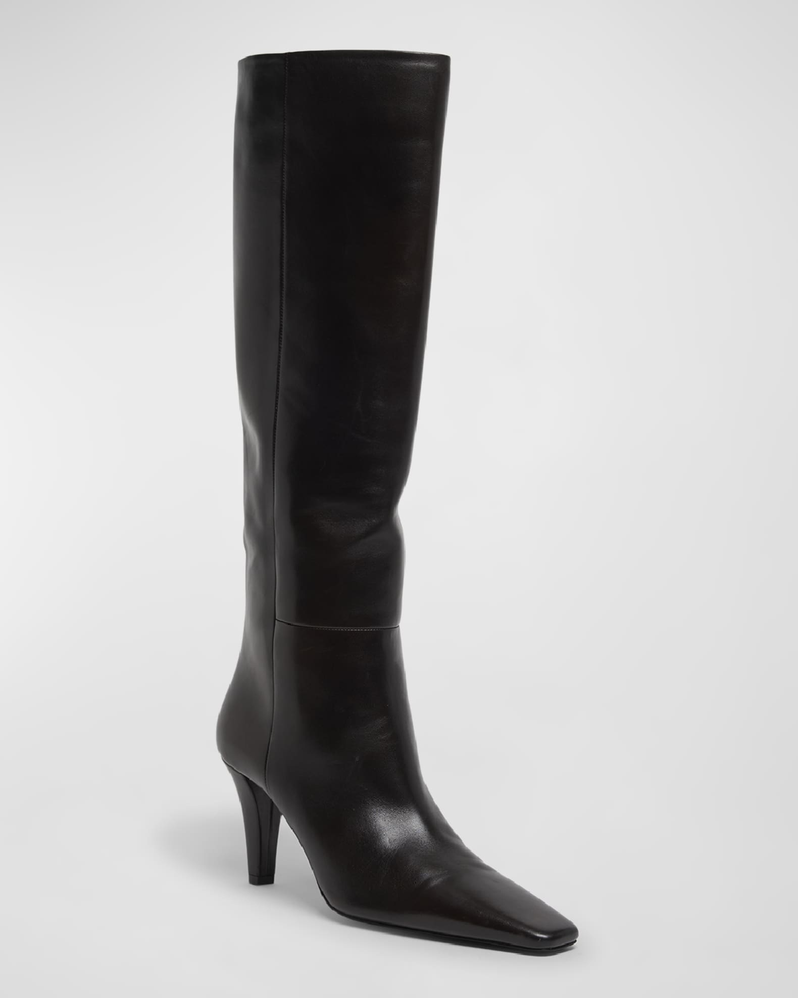 Saint Laurent Jill Calfskin Knee Boots | Neiman Marcus Saint Laurent Jill Calfskin Knee Boots | Neiman Marcus