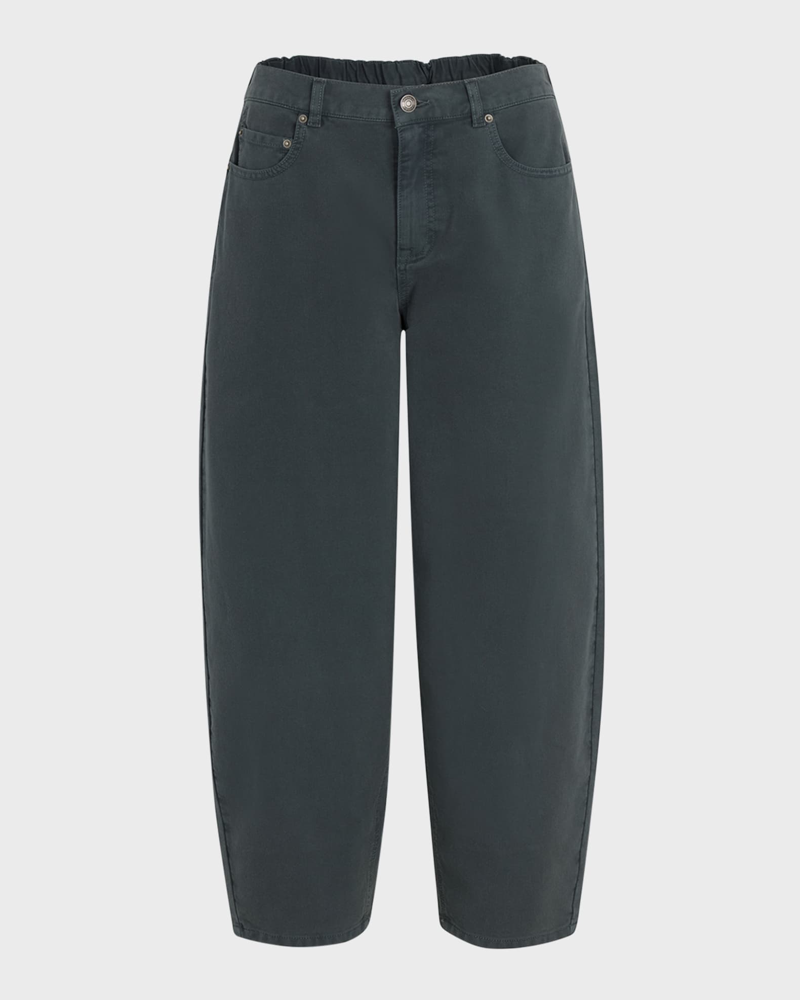 Carson Barrel-Leg Jeans  0
