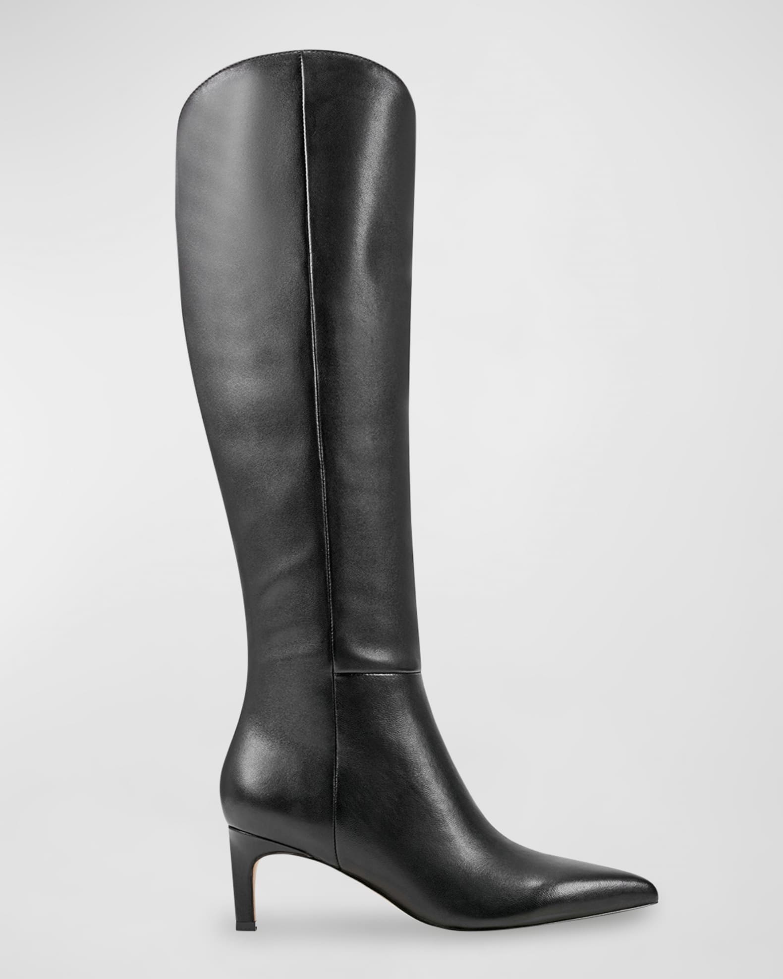 Marc Fisher Ltd Quinnie Women s Boots Black Leather 8.5 M