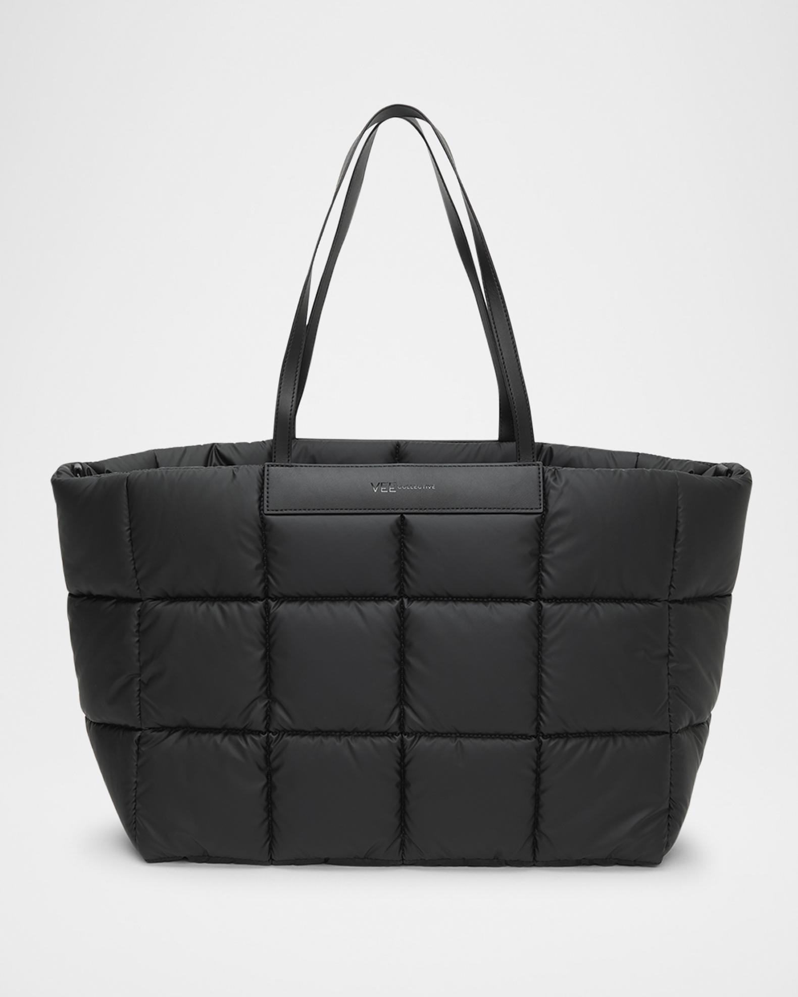 VeeCollective Porter Quilted Nylon East-West Tote Bag | Neiman Marcus