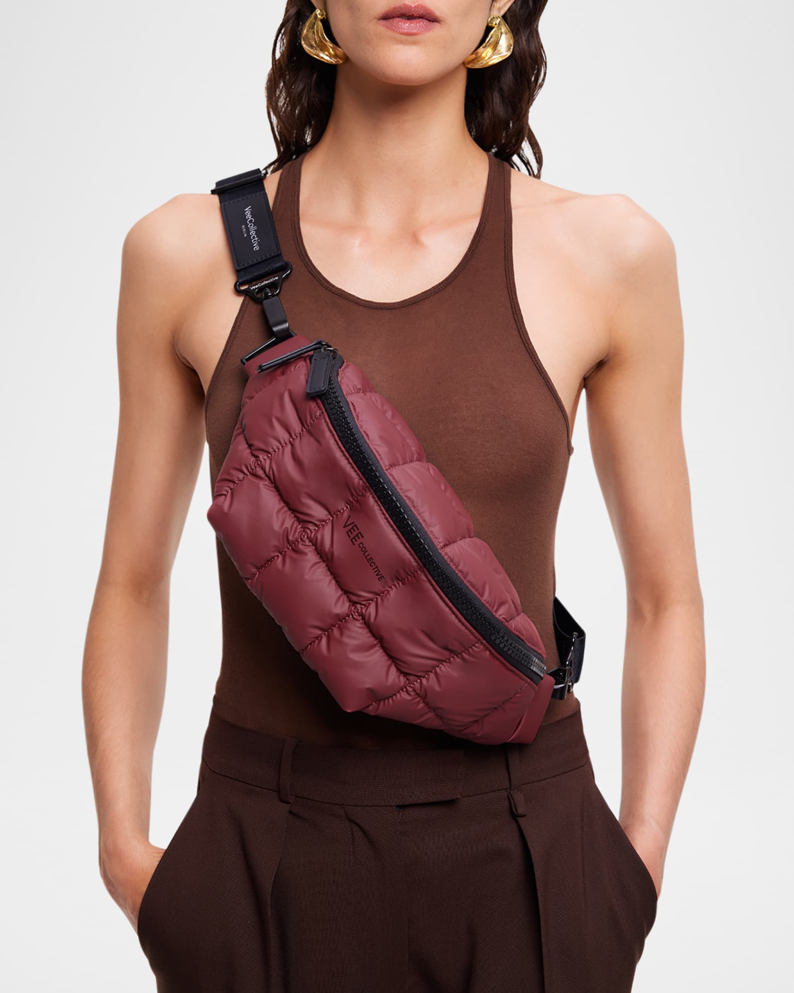 VeeCollective Porter Sling Quilted Belt Bag Neiman Marcus