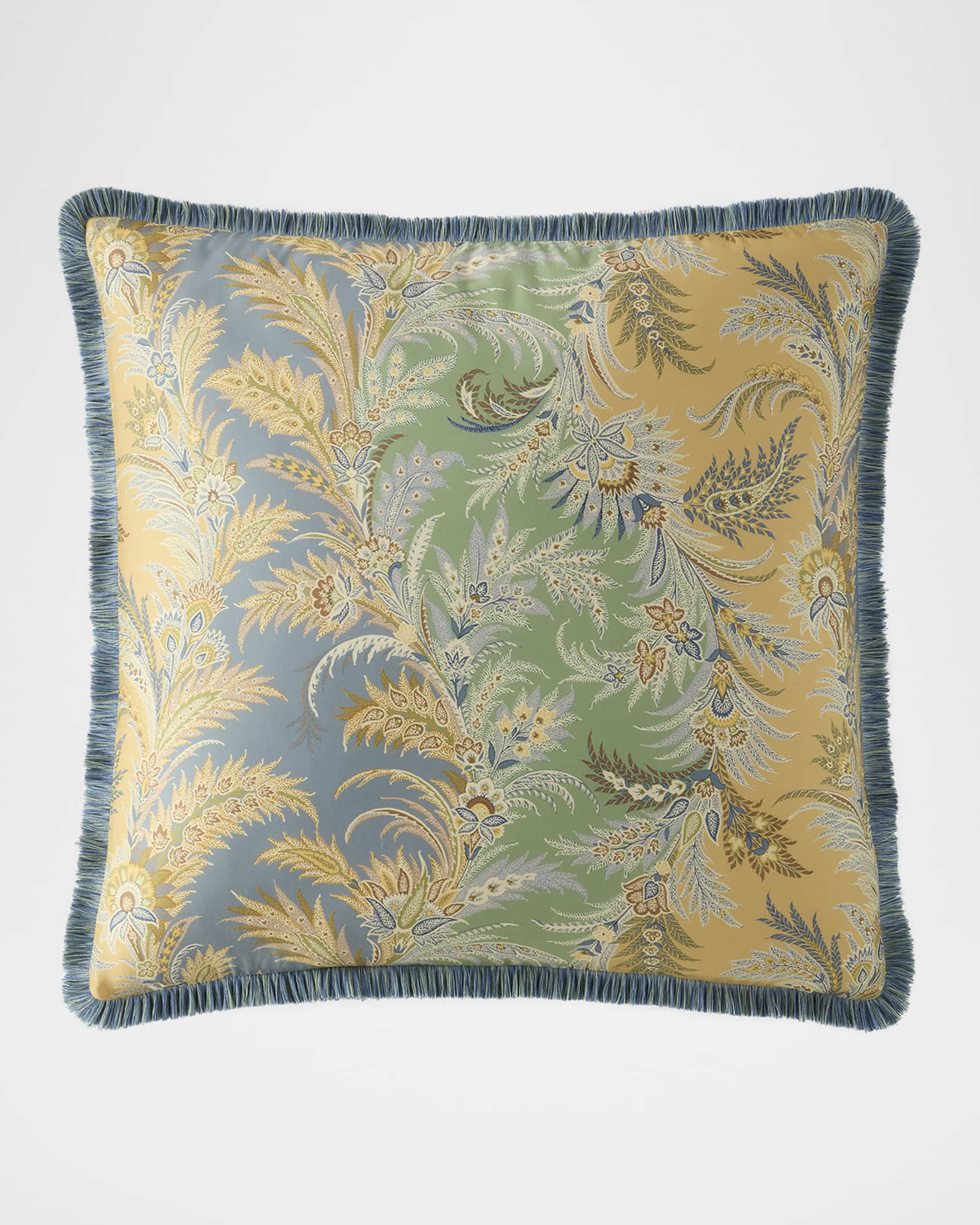 Caladium Pillow with Fringe 0