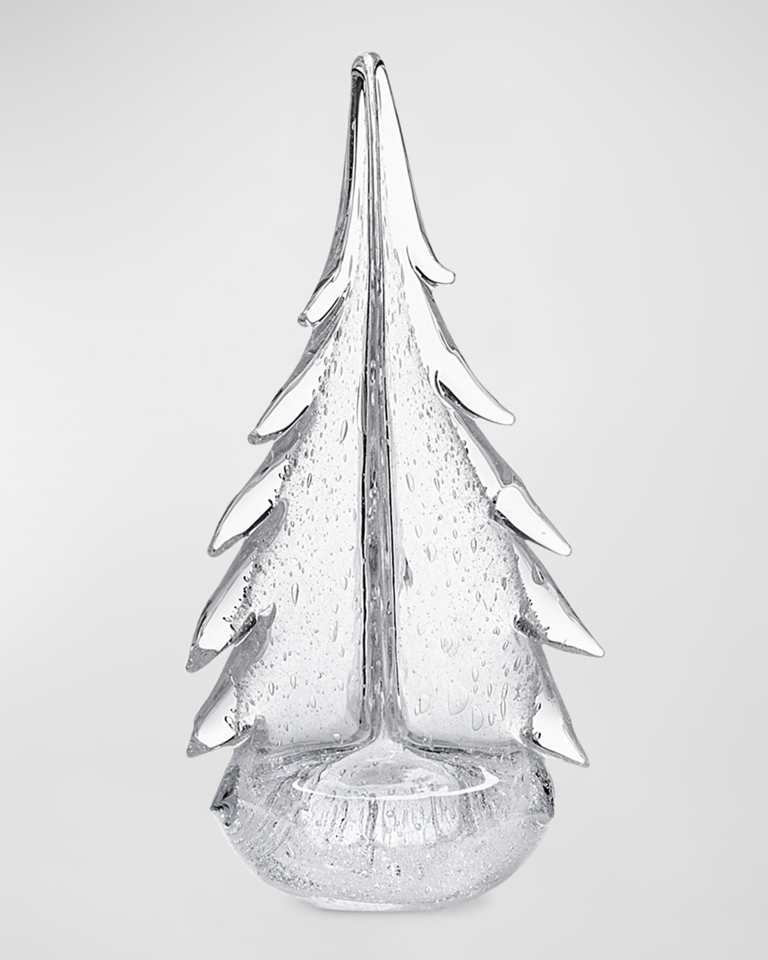 Bubble Evergreen Glass Tree, 12" 0