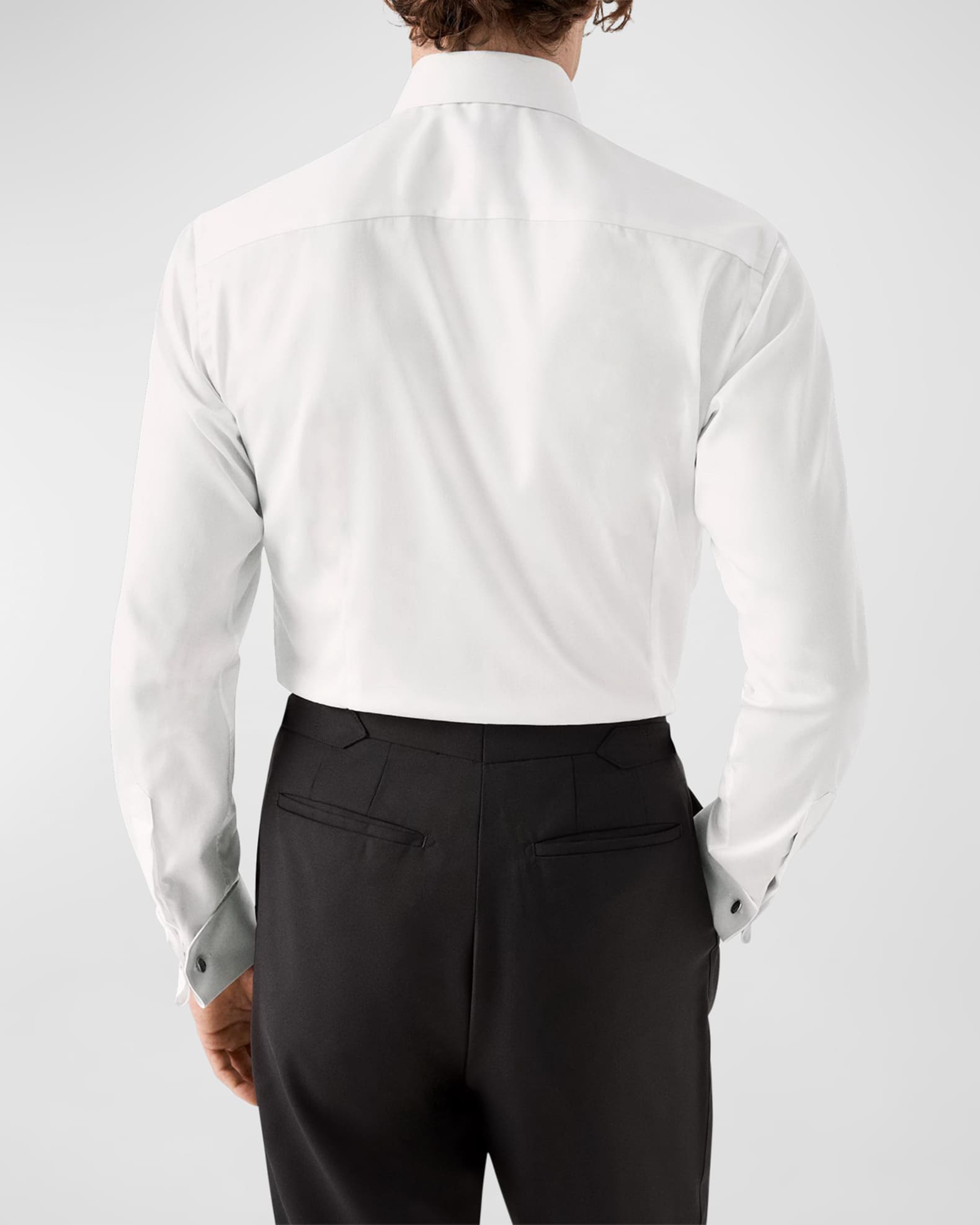 Eton Men's Stripe Bib-Front Contemporary Fit Dress Shirt | Neiman Marcus