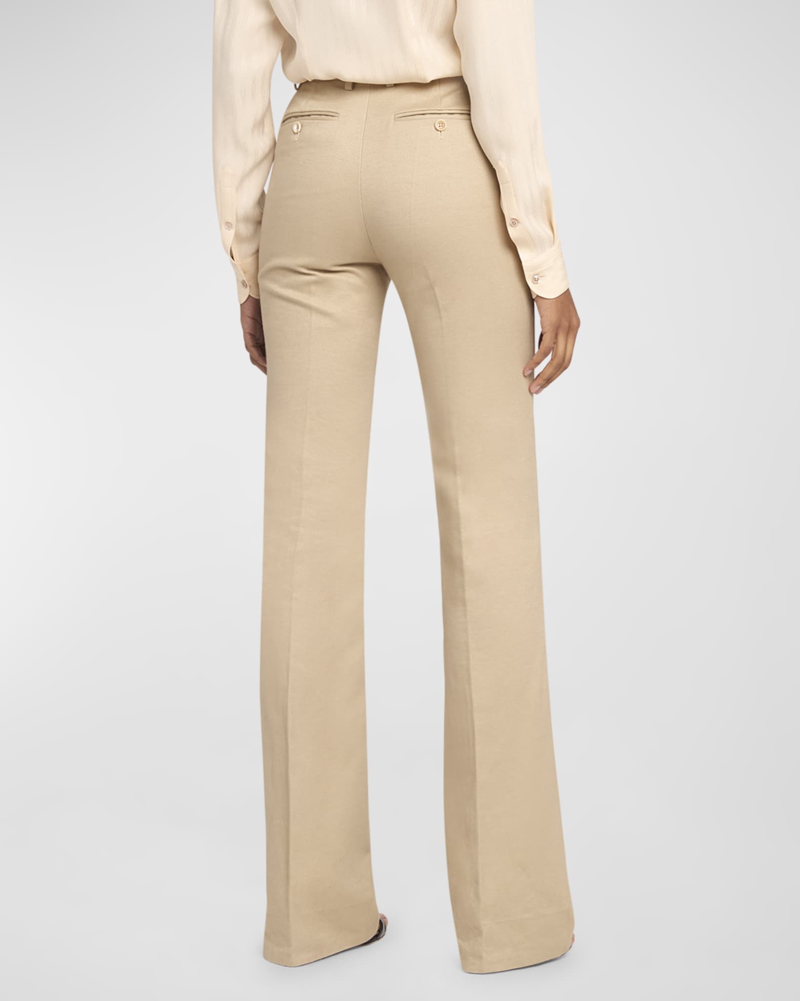 【関税&送料込】Tom Ford Flared Tailored Trousers TOM FORD Flared Tailored Trousers | Black | FARFETCH JO