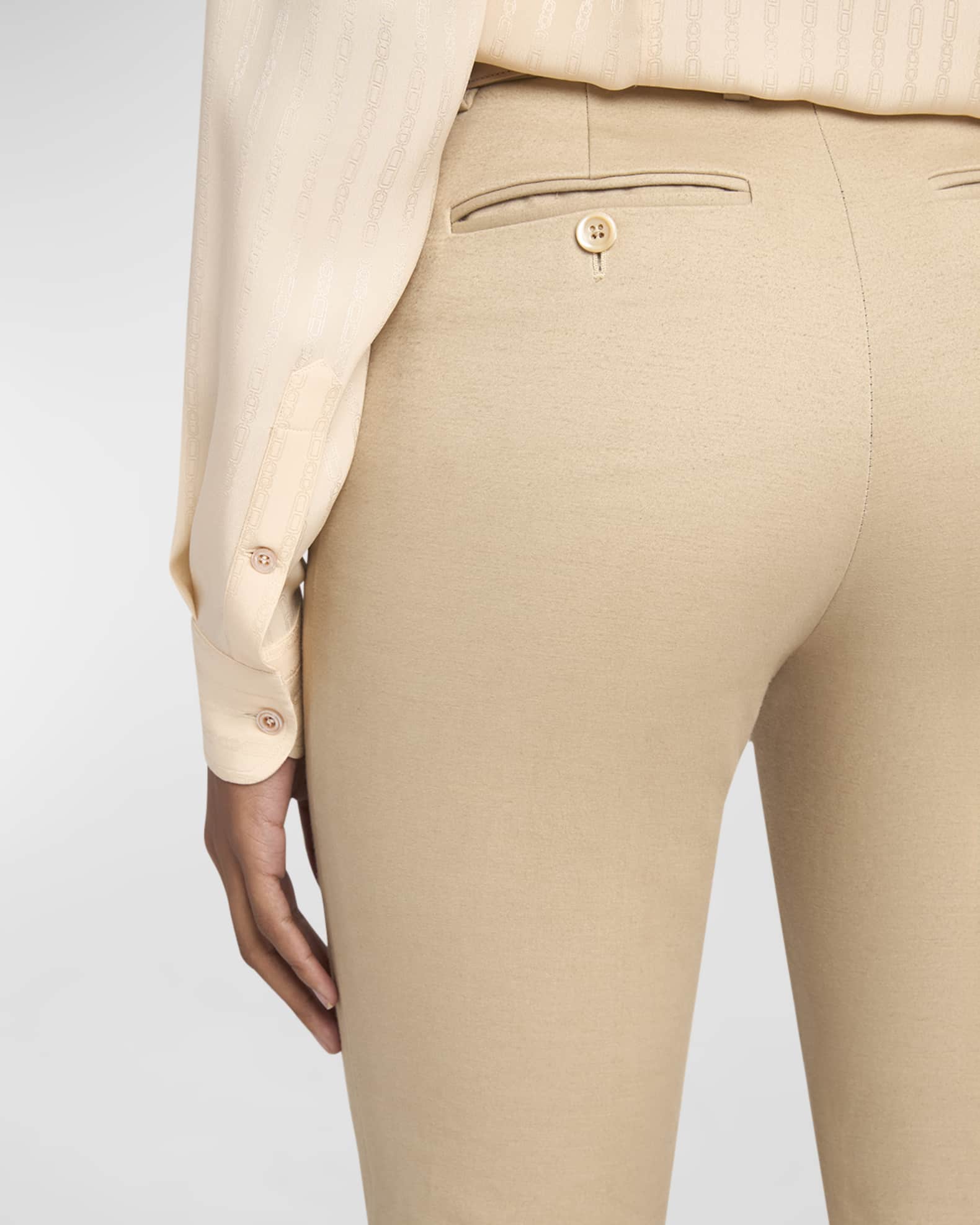 TOM FORD Tailored Wide-Leg Trousers | Neiman Marcus