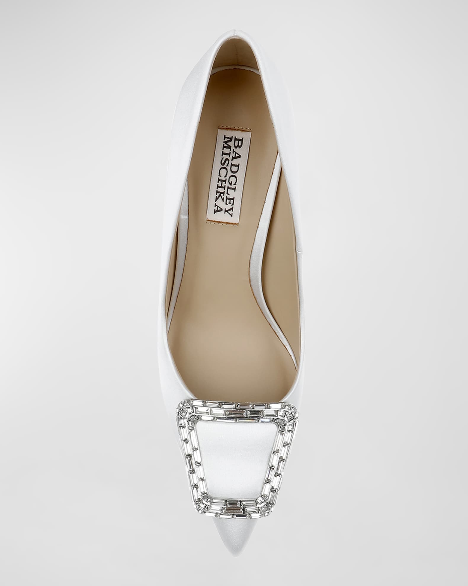 Aubree Silk Buckle Pumps | Neiman Marcus