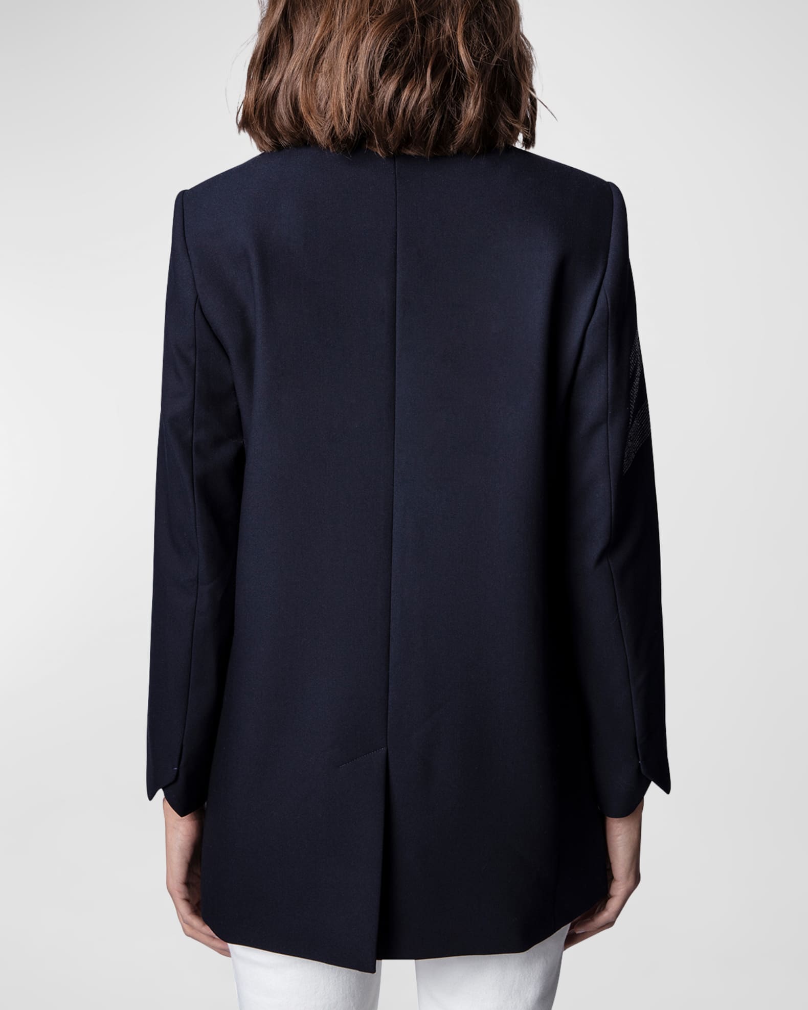 Zadig & Voltaire Viva Arrow Strass Blazer | Neiman Marcus