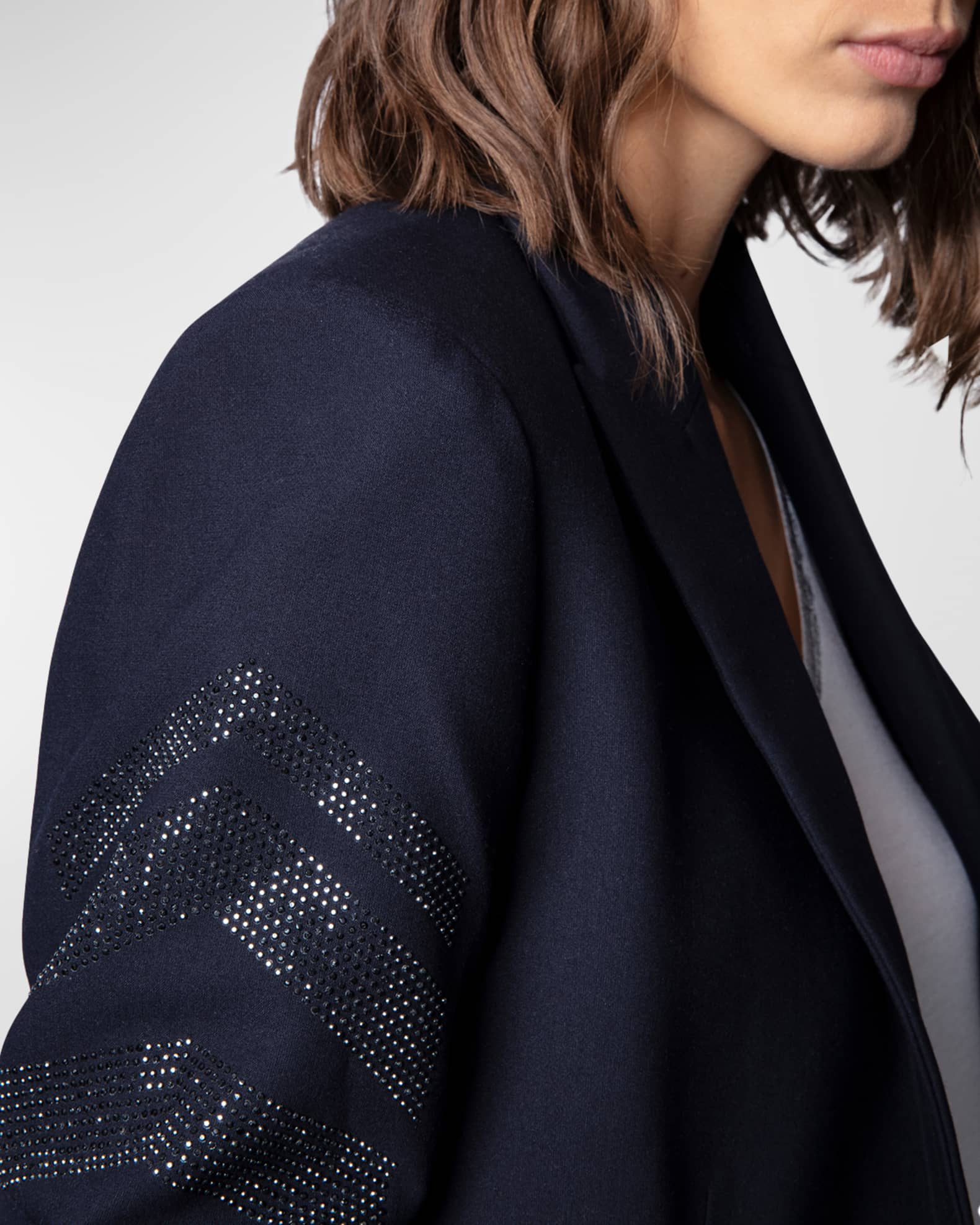 ヴァイス　Je vous suis attaché 由美子　SP CXセット Zadig & Voltaire Viva Arrow Strass Blazer | Neiman Marcus