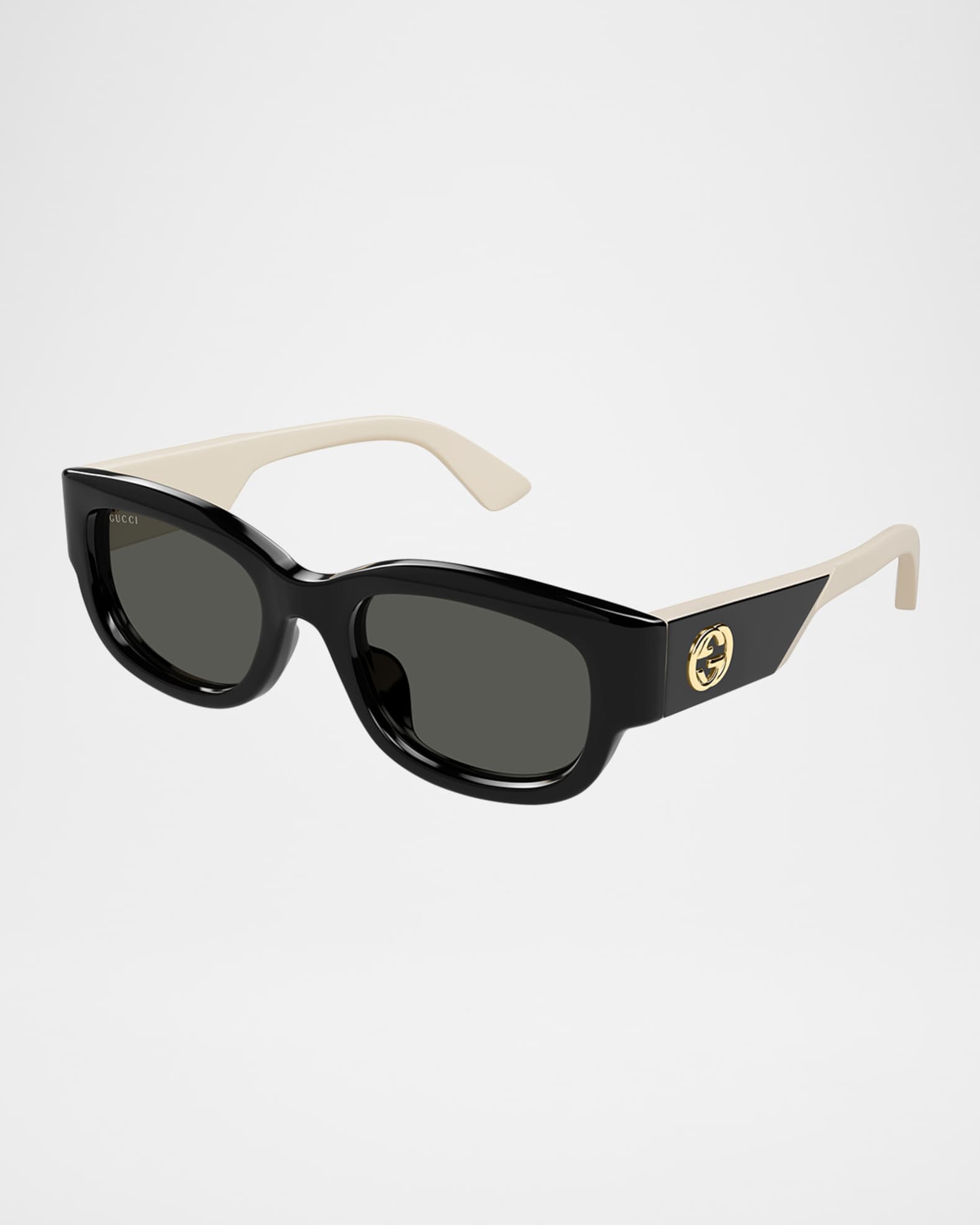 Logo Round Acetate Sunglasses 0