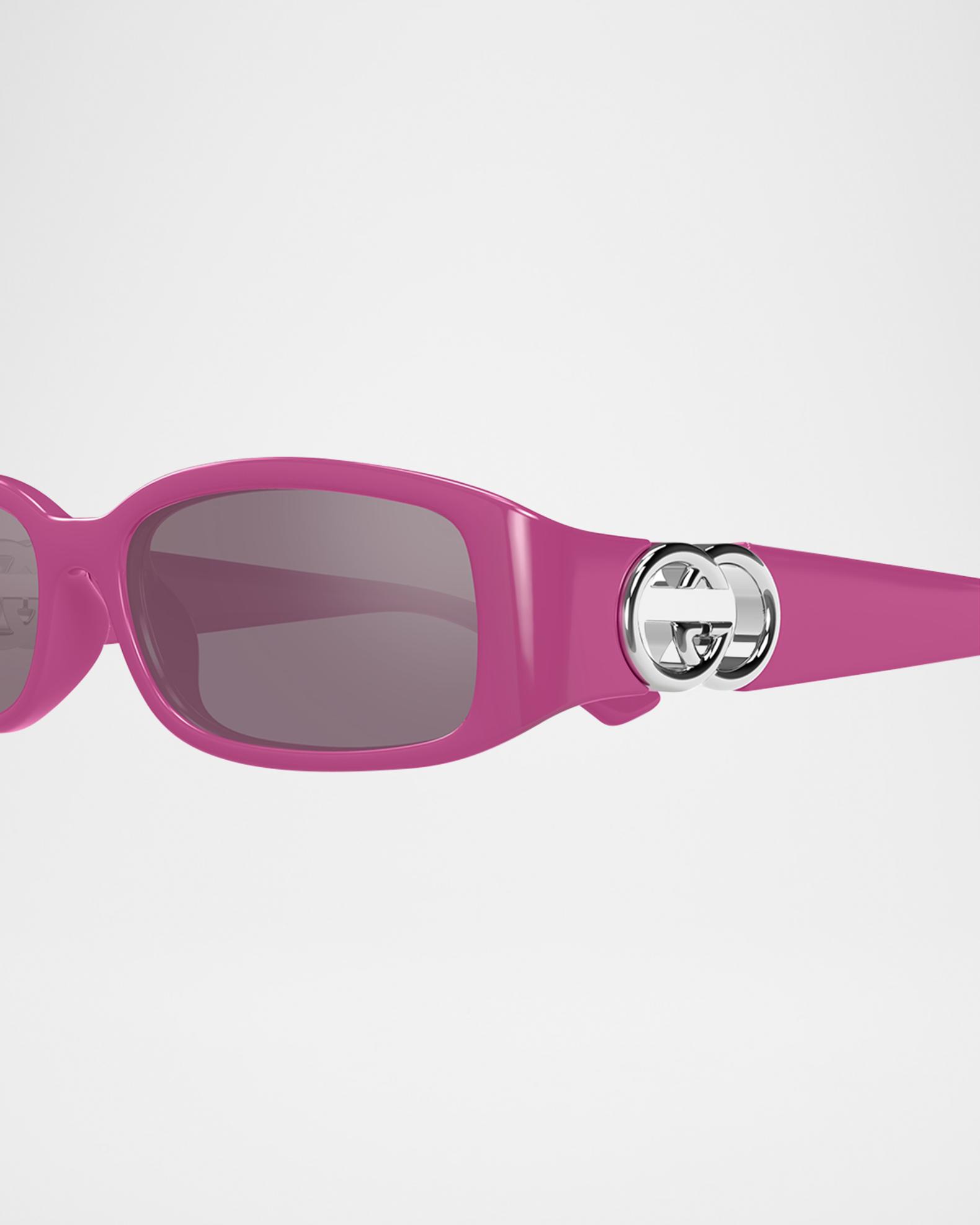 Gucci Rectangle Plastic Sunglasses | Neiman Marcus