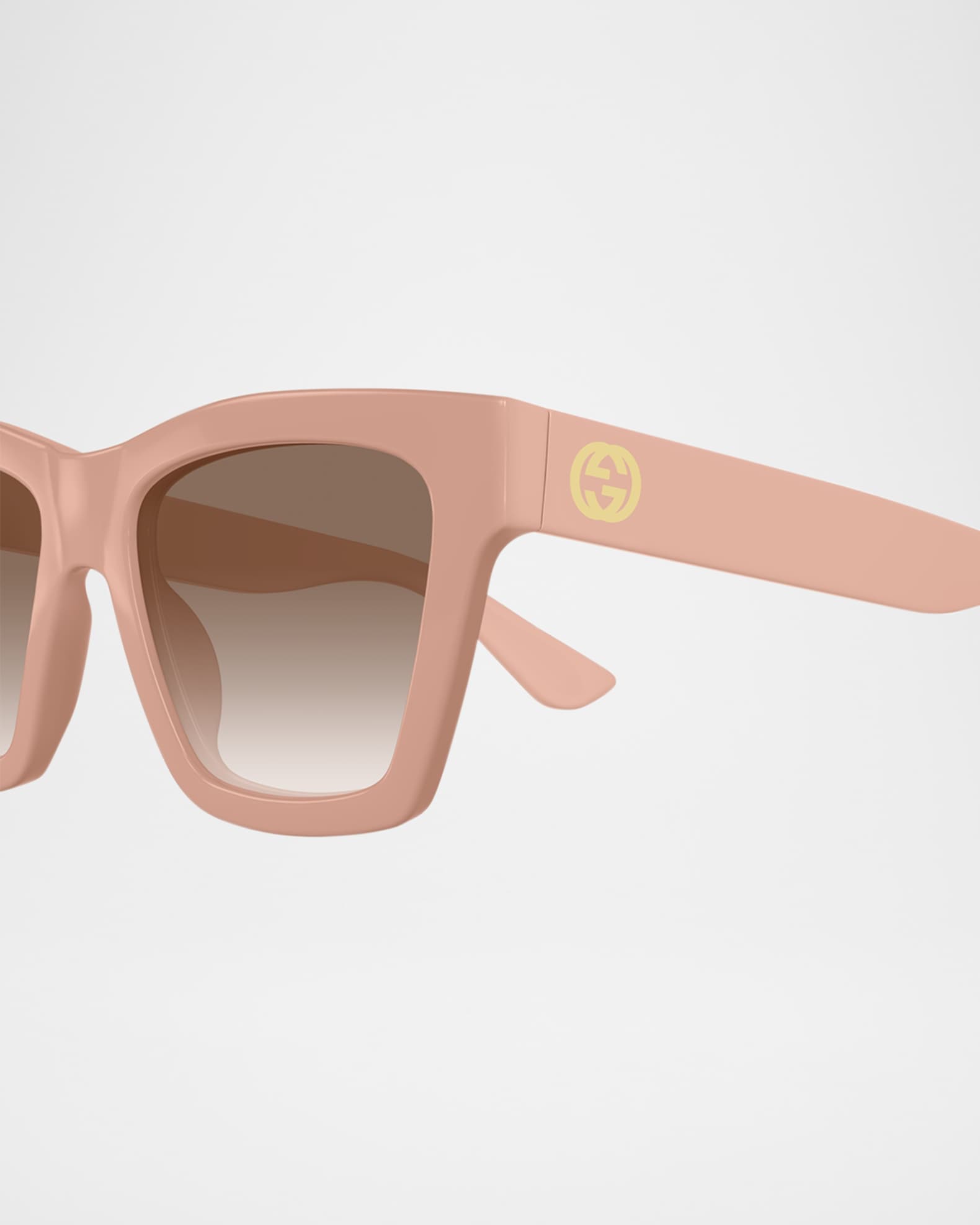 Cat-Eye Gradient Plastic Sunglasses 1