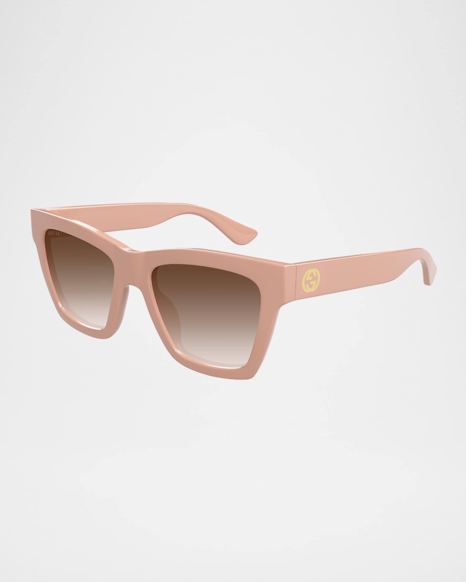 Cat-Eye Gradient Plastic Sunglasses 0
