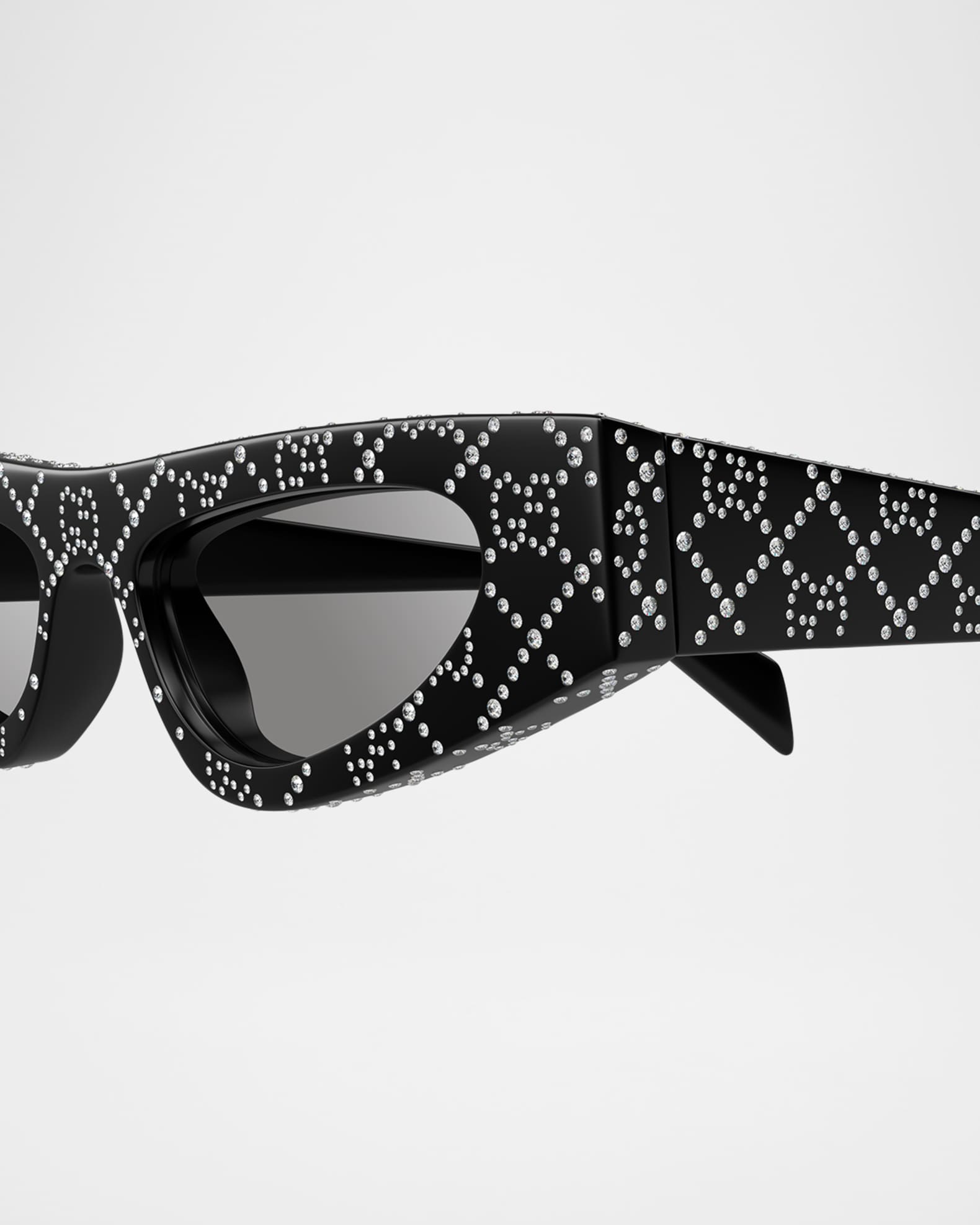 Embellished Acetate Cat-Eye Sunglasses 1