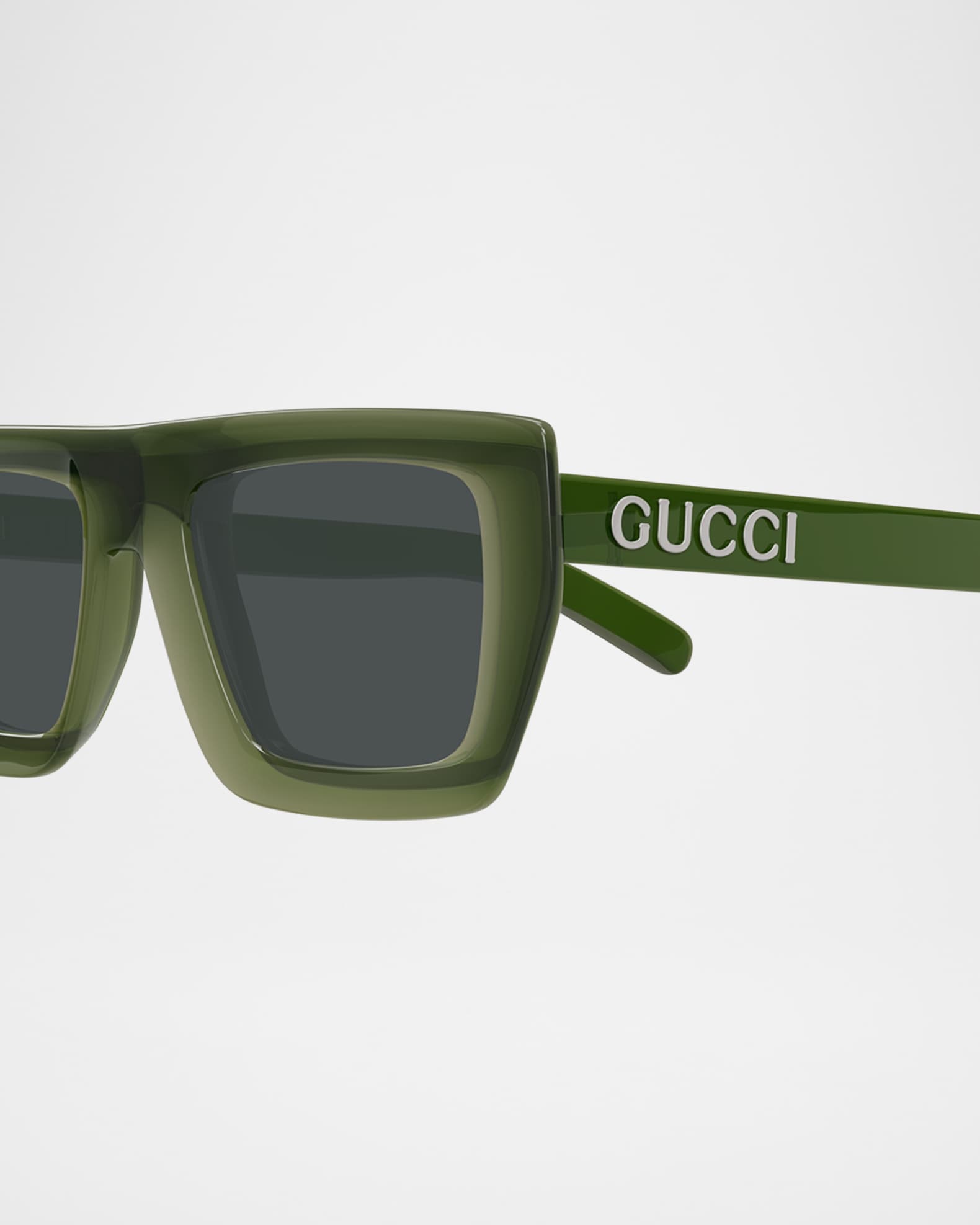 Men's GG1723SM Plastic Rectangle Sunglasses 1
