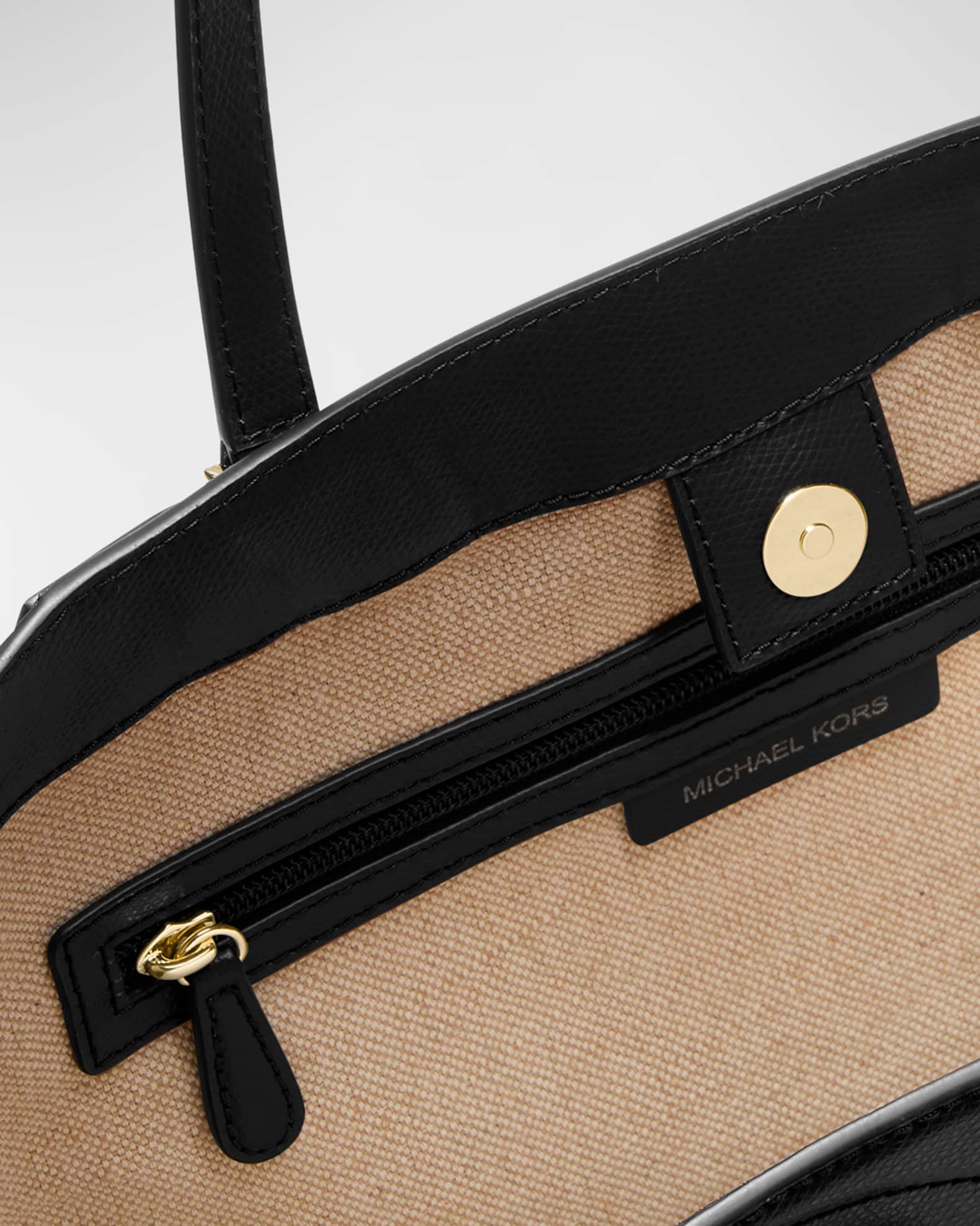 MICHAEL Michael Kors Taryn Calf Leather Tote Bag Neiman Marcus