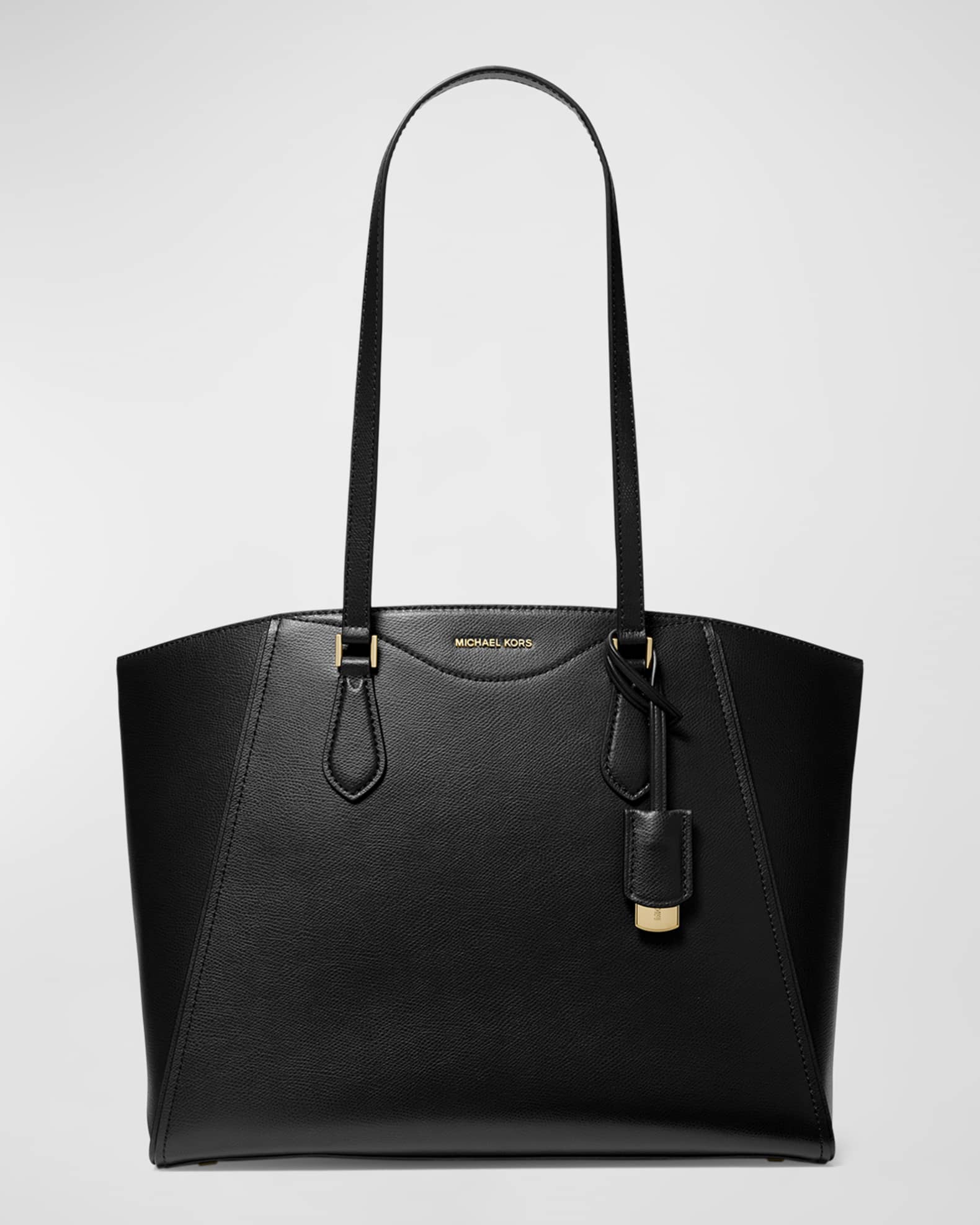 MICHAEL Michael Kors Taryn Calf Leather Tote Bag Neiman Marcus